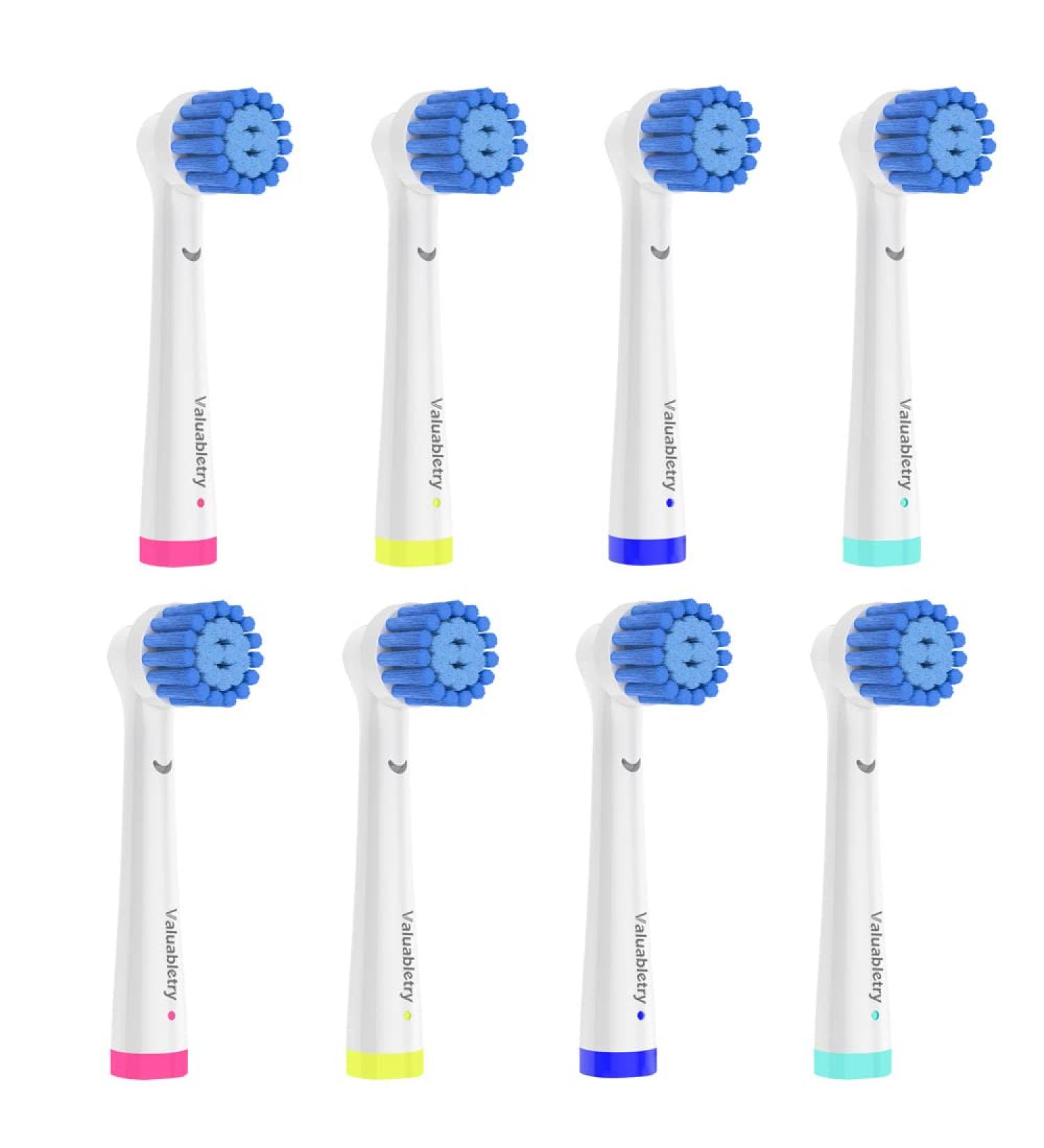 8 Pack Sensitive Gum Care Brush Heads | Compatible with Oral B Electric Toothbrush - Buy Online on GoSupps.com