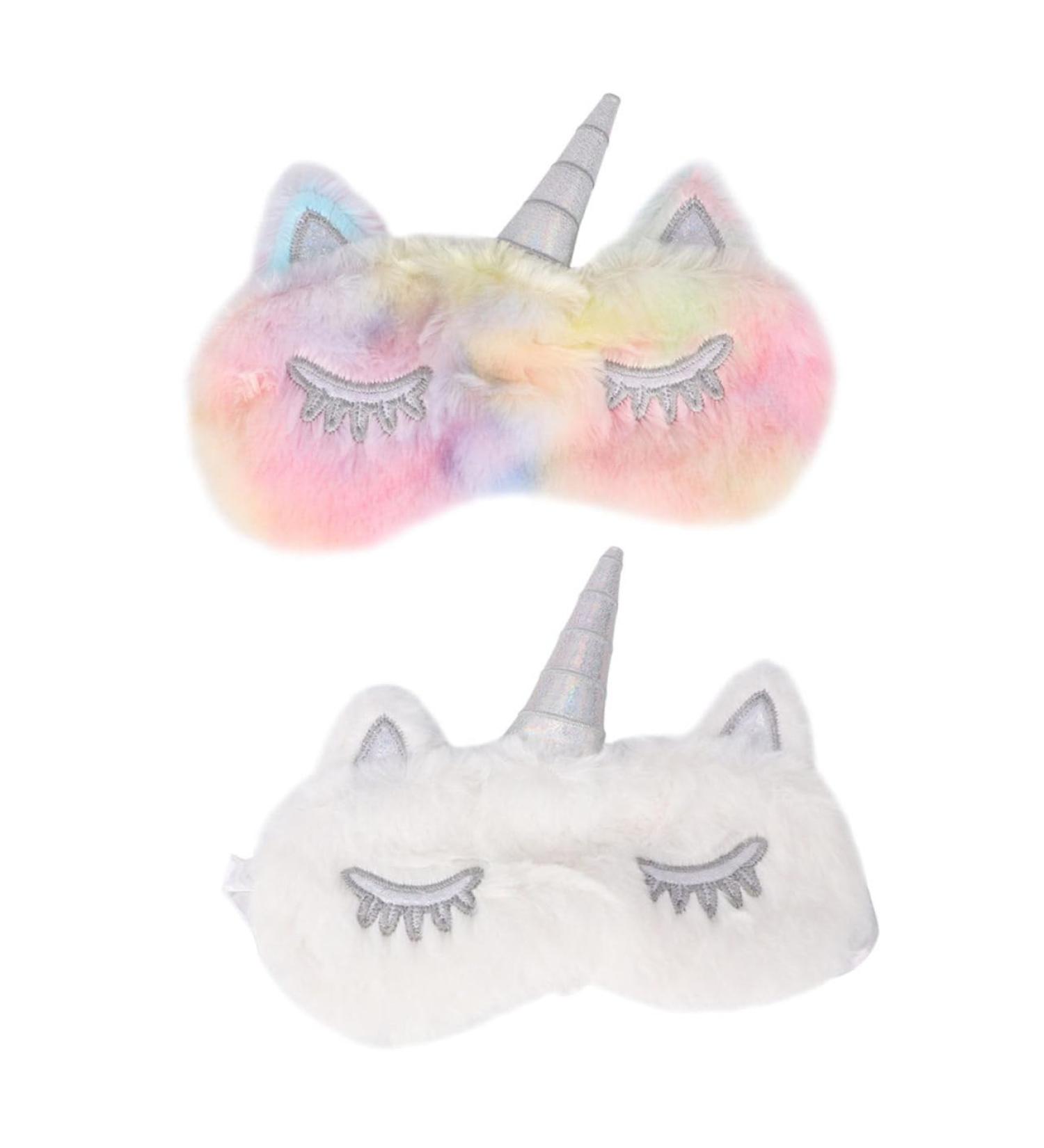 2 pi ces Masque de Sommeil Peluche Cache Yeux Cartoon pour Sommeil R parateur Confortable et Lavable Couverture des Yeux Douce pour Voyage et Maison - Buy Online on GoSupps.com