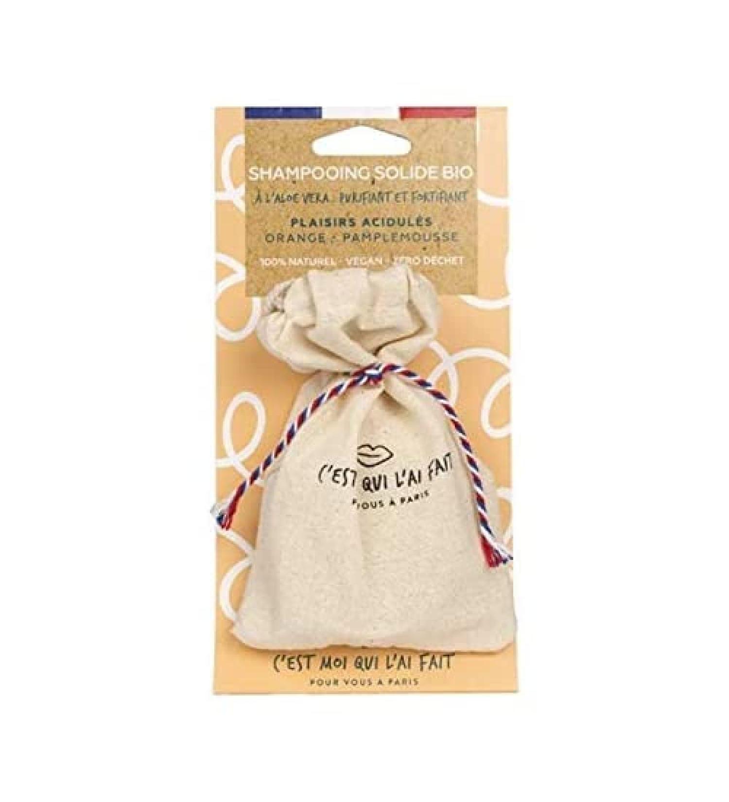 Shampooing solide C'est Moi Qui L'ai FaitOrange et Pamplemousse