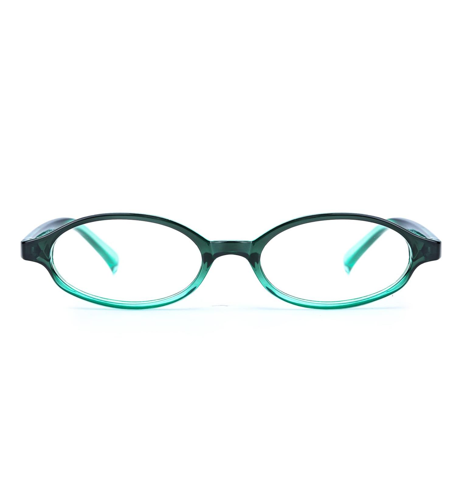 Retro Oval Fashion Glasses for Women - Y2K Style Fake Clear Blue Light Blocking | IF13140-04 - Buy Online on GoSupps.com