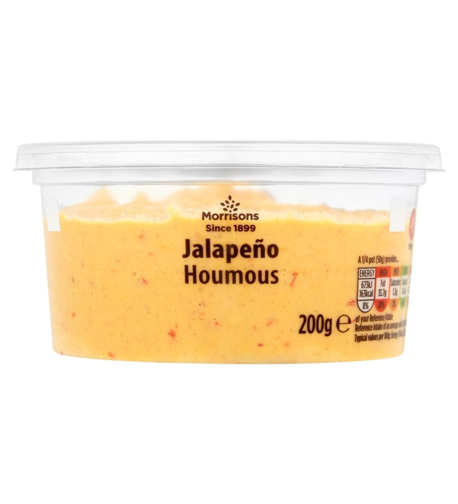 Morrisons Jalapeno Houmous 200g - Buy Online on GoSupps.com