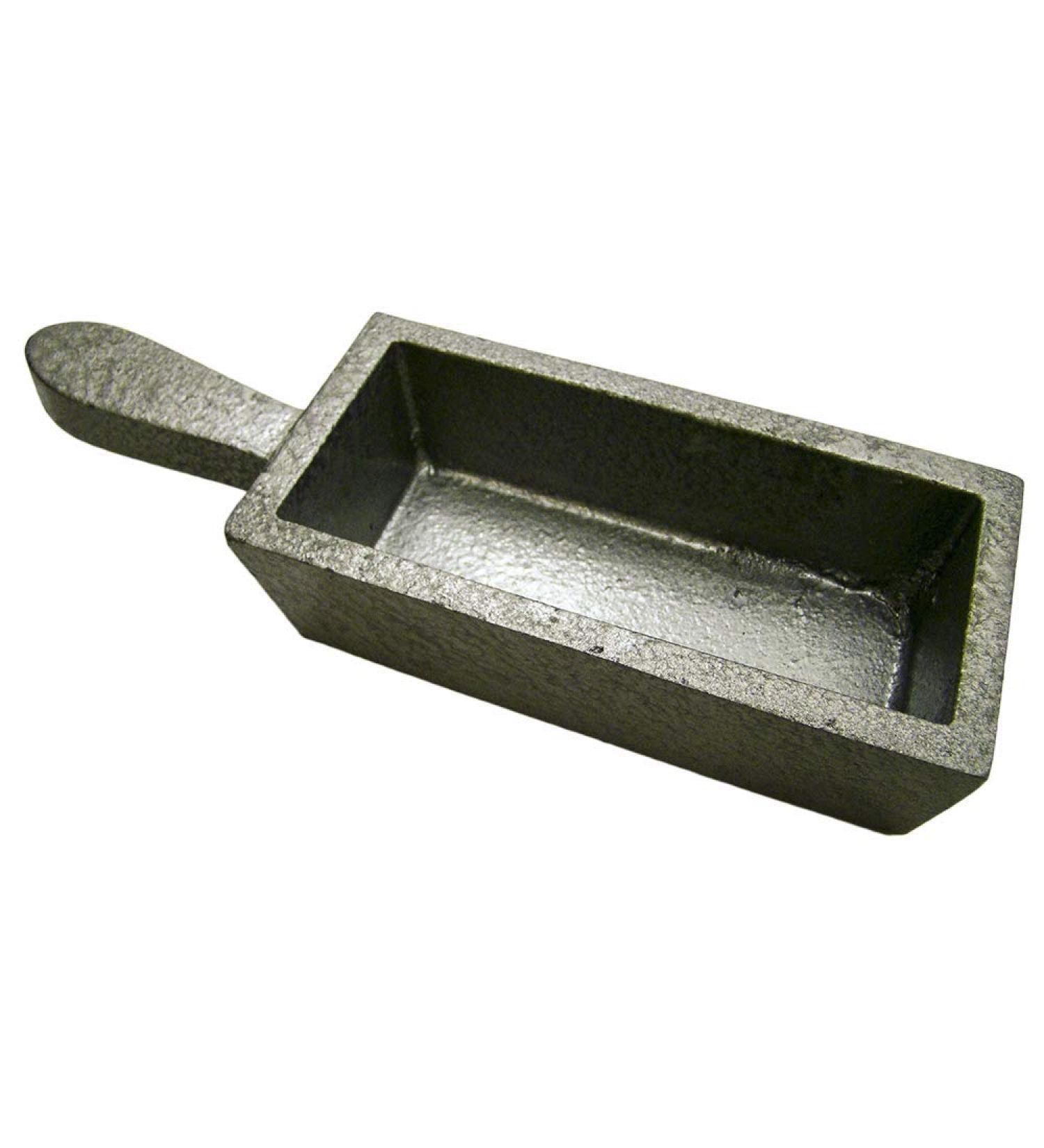 200 oz Gold Bar Loaf Steel Ingot Mold Silver 100 oz Cast Iron- Smelting Sterling - Buy Online on GoSupps.com