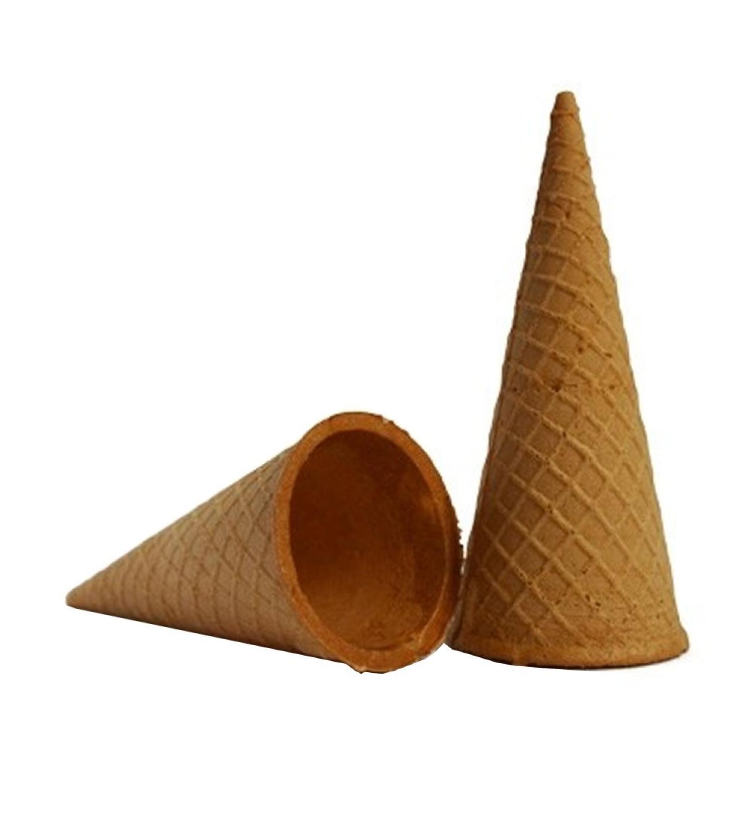 Pack of 60 Wafer Ice Cream Cones in a Wafer Ice Cream Box - Buy Online on GoSupps.com