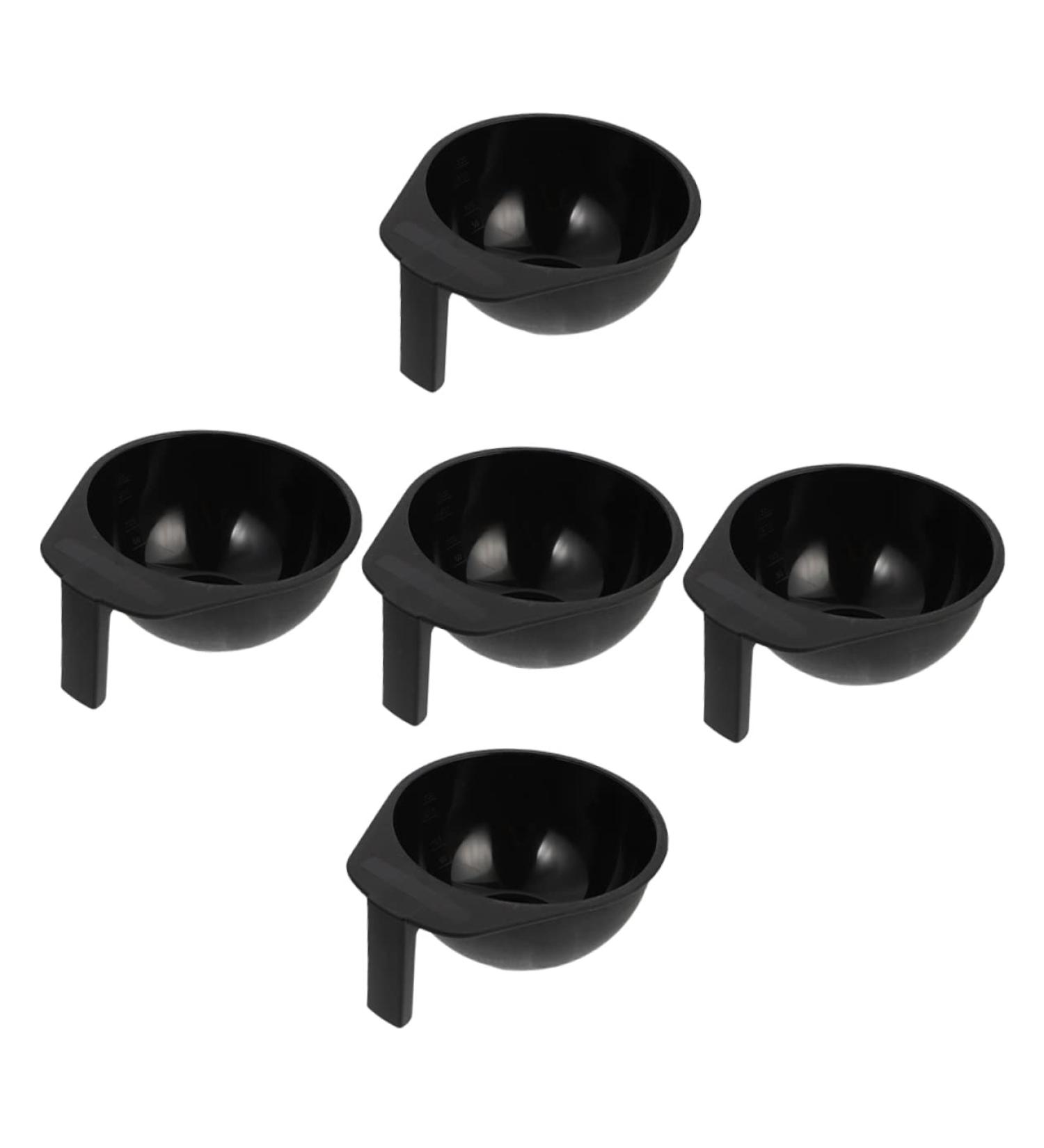 Housoutil 5pi ces Bols De M lange Pour Coloration De Cheveux Professionnels Accessoire Salon Coiffure Bol R utilisable Et Facile Nettoyer Pour M lange De Teintures Et Couleurs Usage Salon - Buy Online on GoSupps.com