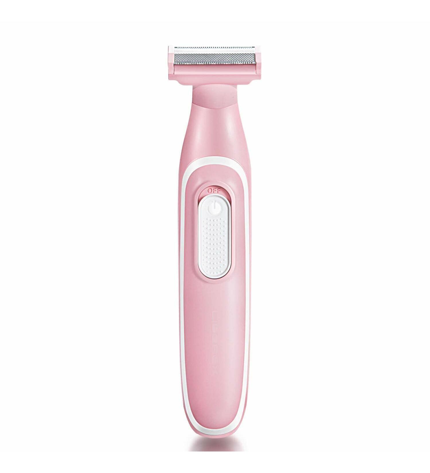 Rechargeable Women's Bikini Trimmer - Wet/Dry, Cordless Electric Shaver for Legs, Underarms & Pubic Hair Removal - Buy Online on GoSupps.com