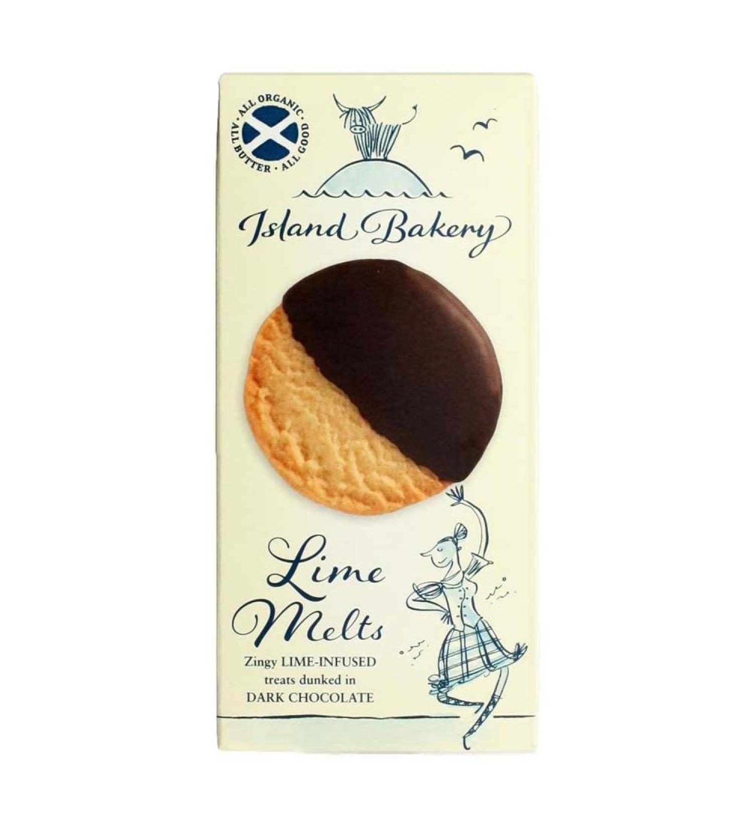 Island Bakery Island Bakery Organic Lime Melted Biscuits 133g