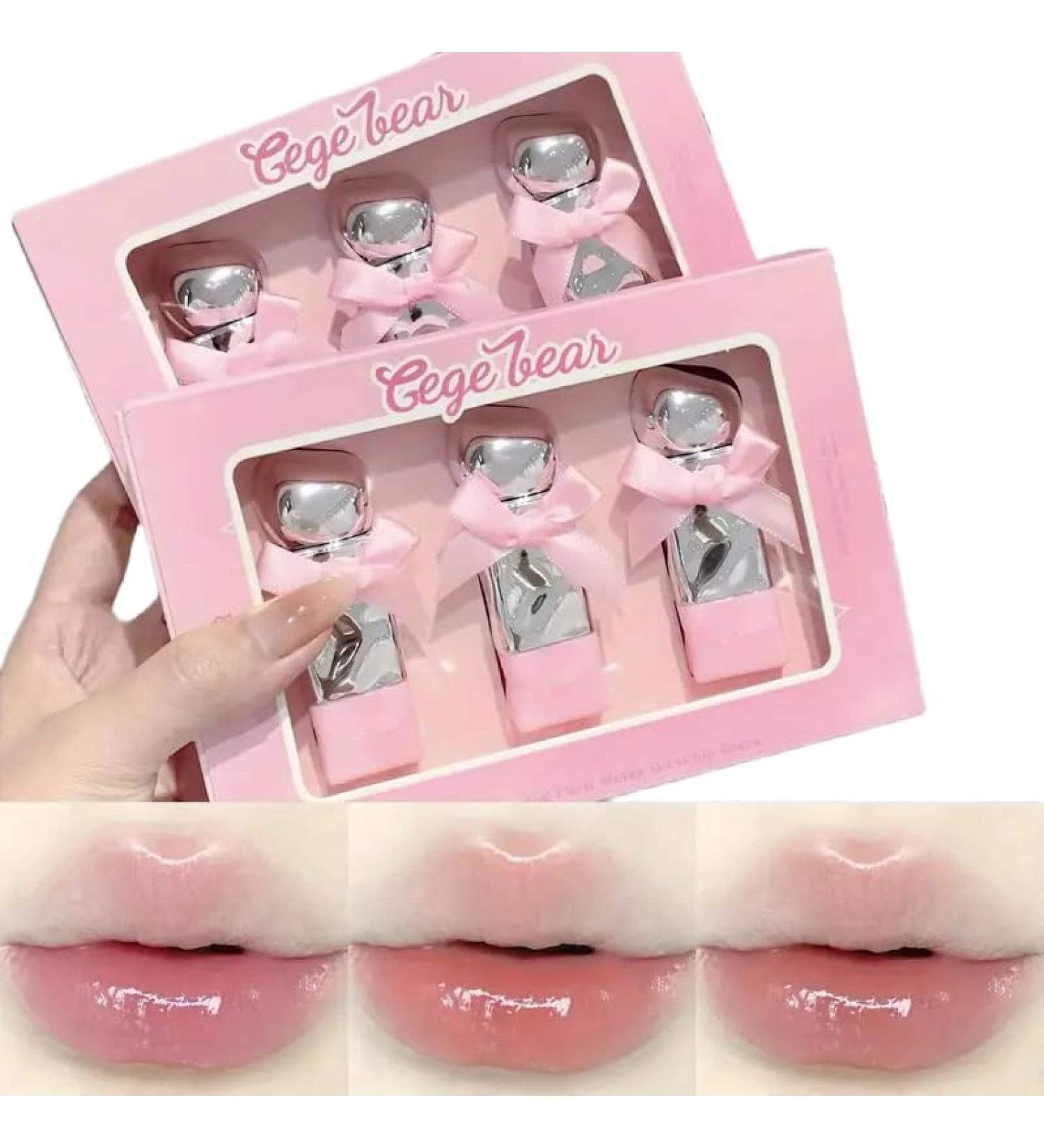 3 Pack Moisturizing and Hydrating Lipstick with Shiny Finish Suitable for All Skin Types Fruit Flavored Lip Balm Long Lasting Non-Stick Cup Waterproof Colors - Buy Online on GoSupps.com