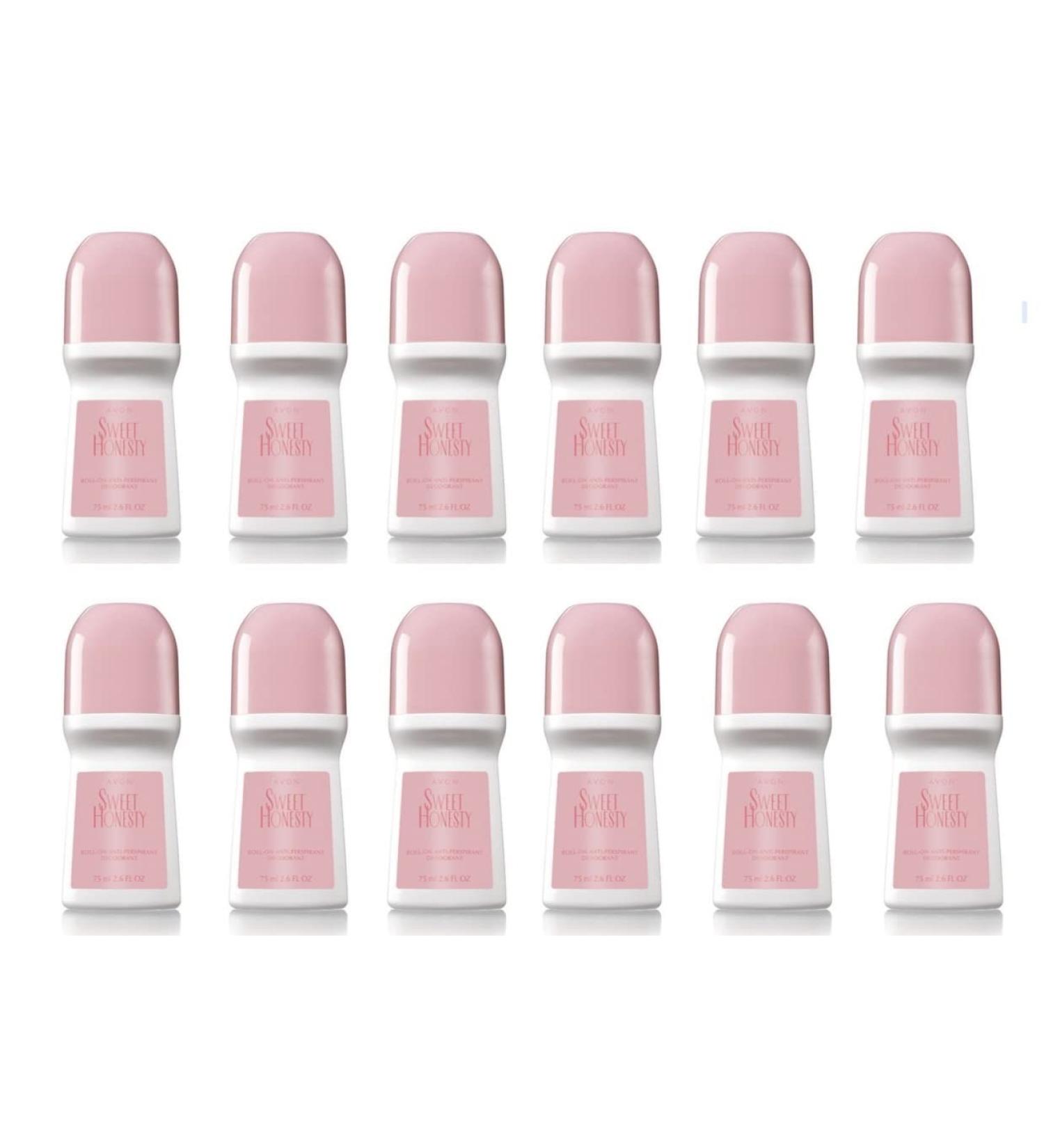 Avon Sweet Honesty Roll-on Anti-Perspirant Deodorant (LOT OF 12)