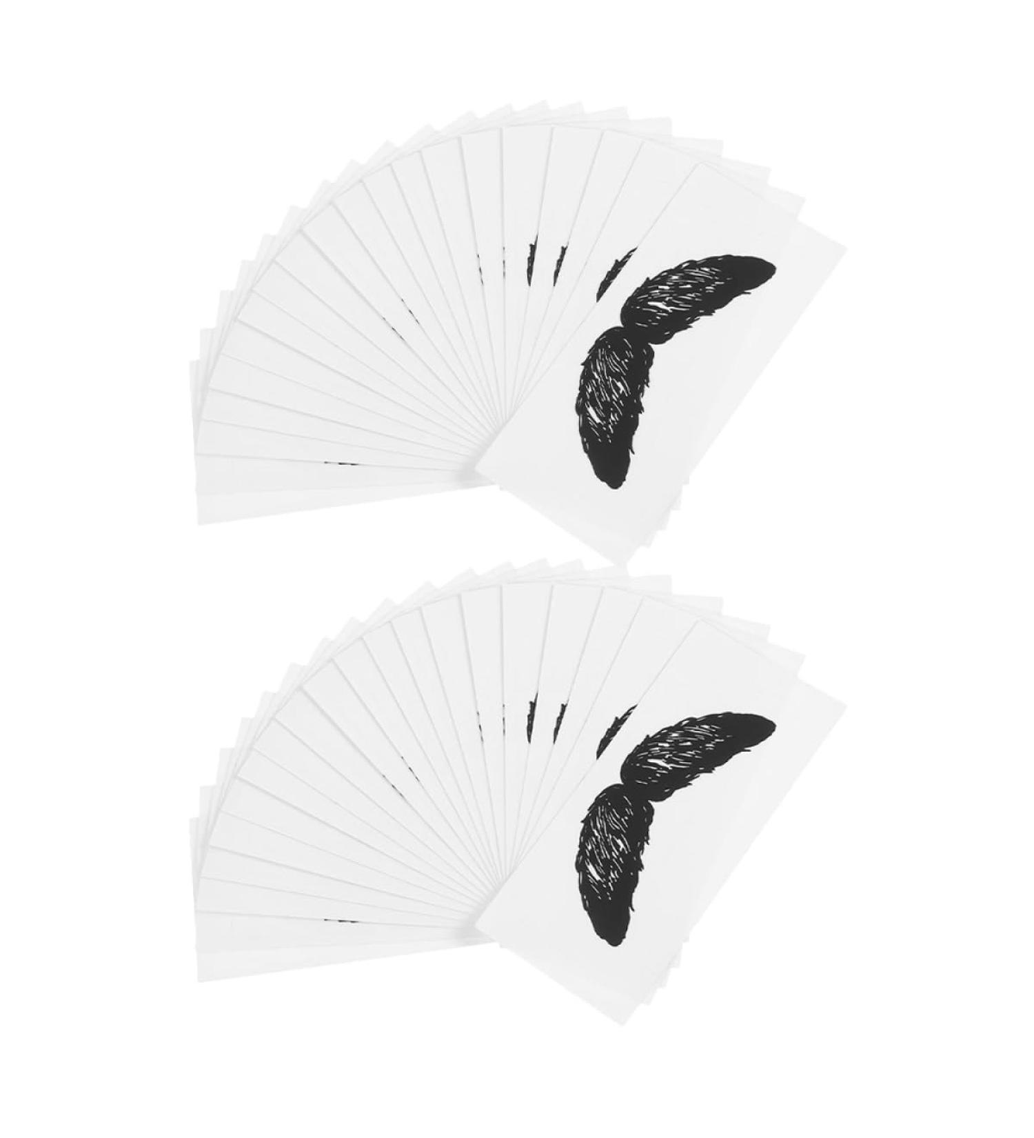 POPETPOP 100 Autocollants de Cire pour pilation des Poils du Nez et Moustache Protection Adh sive en Polypropyl ne Format Petit Pratique pour Soins Personnels et Usage Quotidien - Buy Online on GoSupps.com