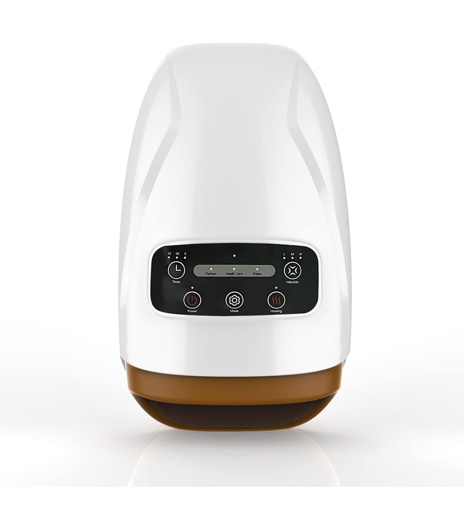 PERLEVI Electric Hand Massager Machine - Cordless with Heat and Air Compression - Arthritis and Carpal Tunnel Relief for Wrist, Palm, and Fingers - Buy Online on GoSupps.com
