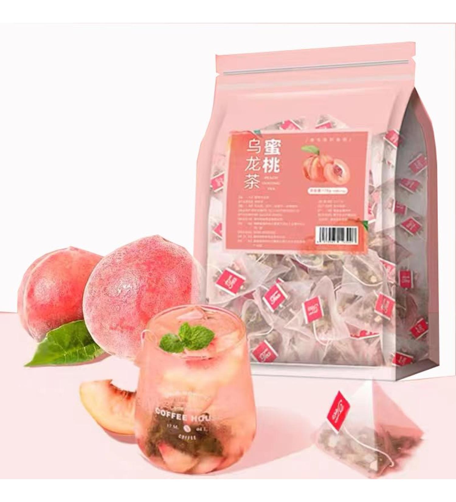 Peach Oolong Tea White Peach Oolong Tea Triangle Bag Tea 175g Combination Flower Tea Fruit Tea( 175 ) - Buy Online on GoSupps.com