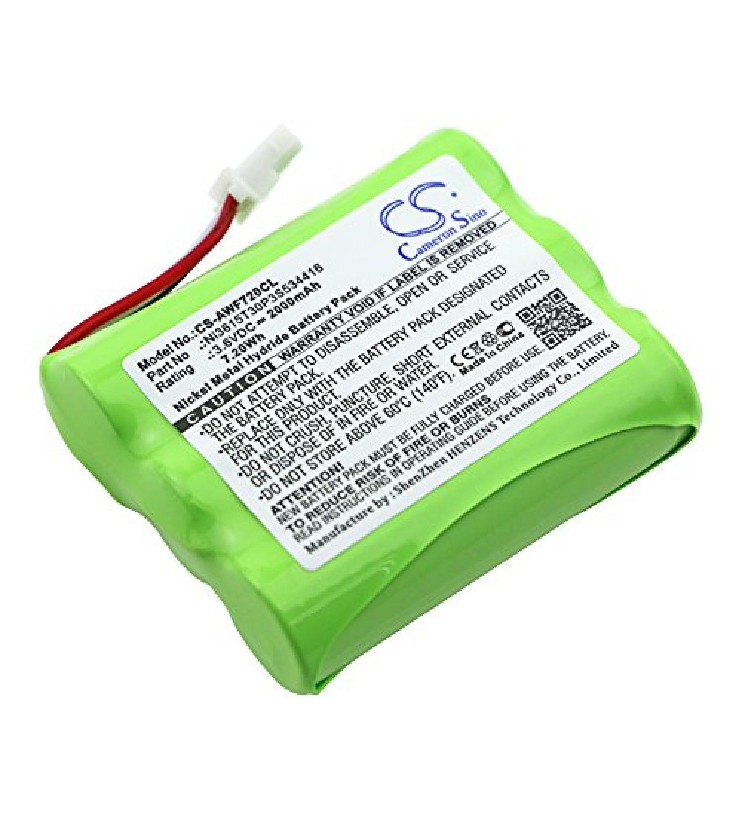 3.6V High-Performance Replacement Battery for AT&T WF720 | Ni3615T30P3S534416 | 2000mAh International Shipping Available - Buy Online on GoSupps.com