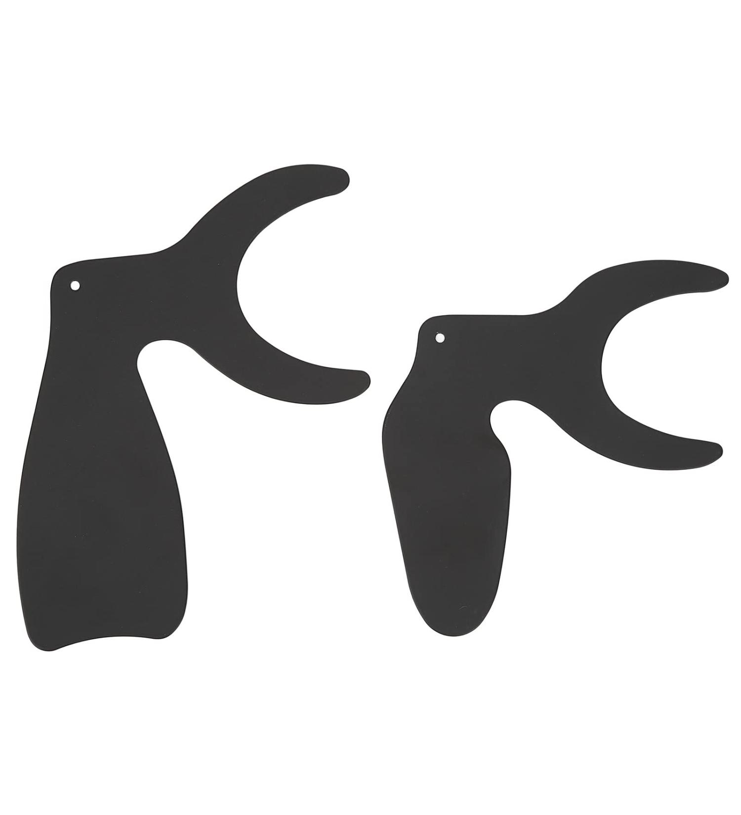Buy 2PCs Photo Contrast & Black Oral Background Boards - Palatal Photography Contraster & Intraoral Lip Retractor for Professional Results - Buy Online on GoSupps.com