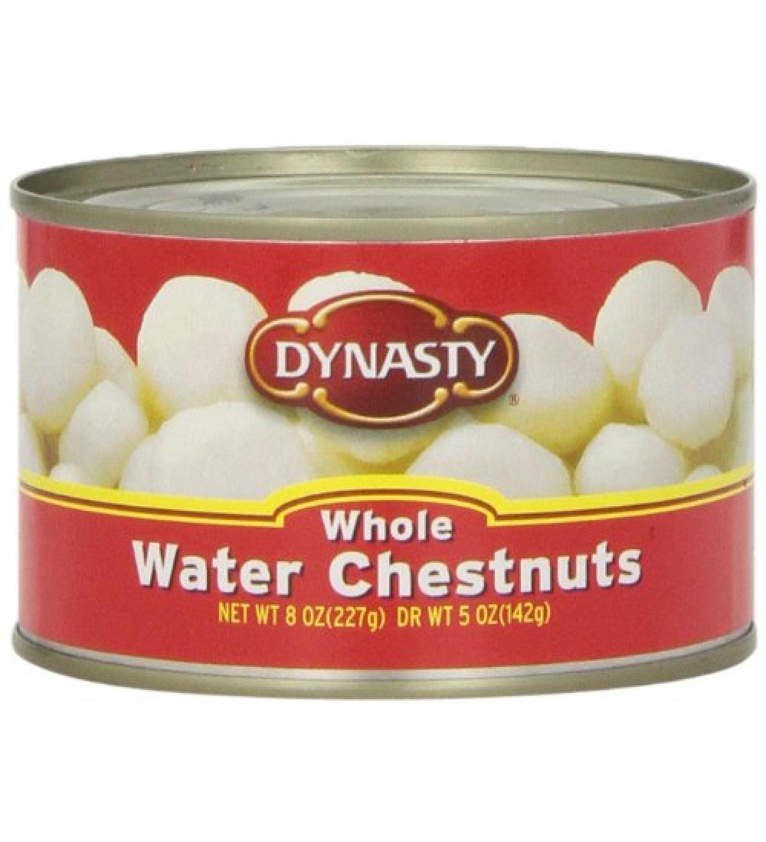 Dynasty Canned Whole Water Chestnuts  8-Ounce (Pack of 12) - Buy Online on GoSupps.com