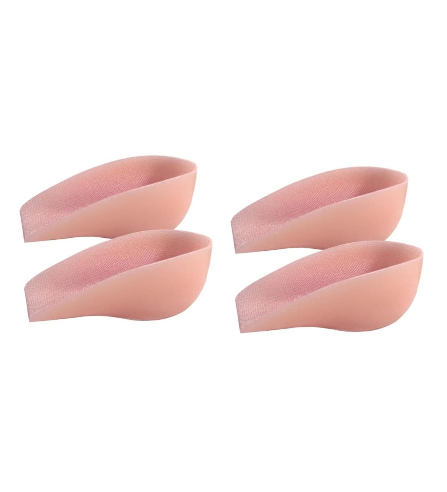 NOLITOY Heel Inserts for Height Increase - 2 Pairs Elevator Insoles & Heel Support Pads for Men & Women - Comfort & Lift in Pink - Buy Online on GoSupps.com
