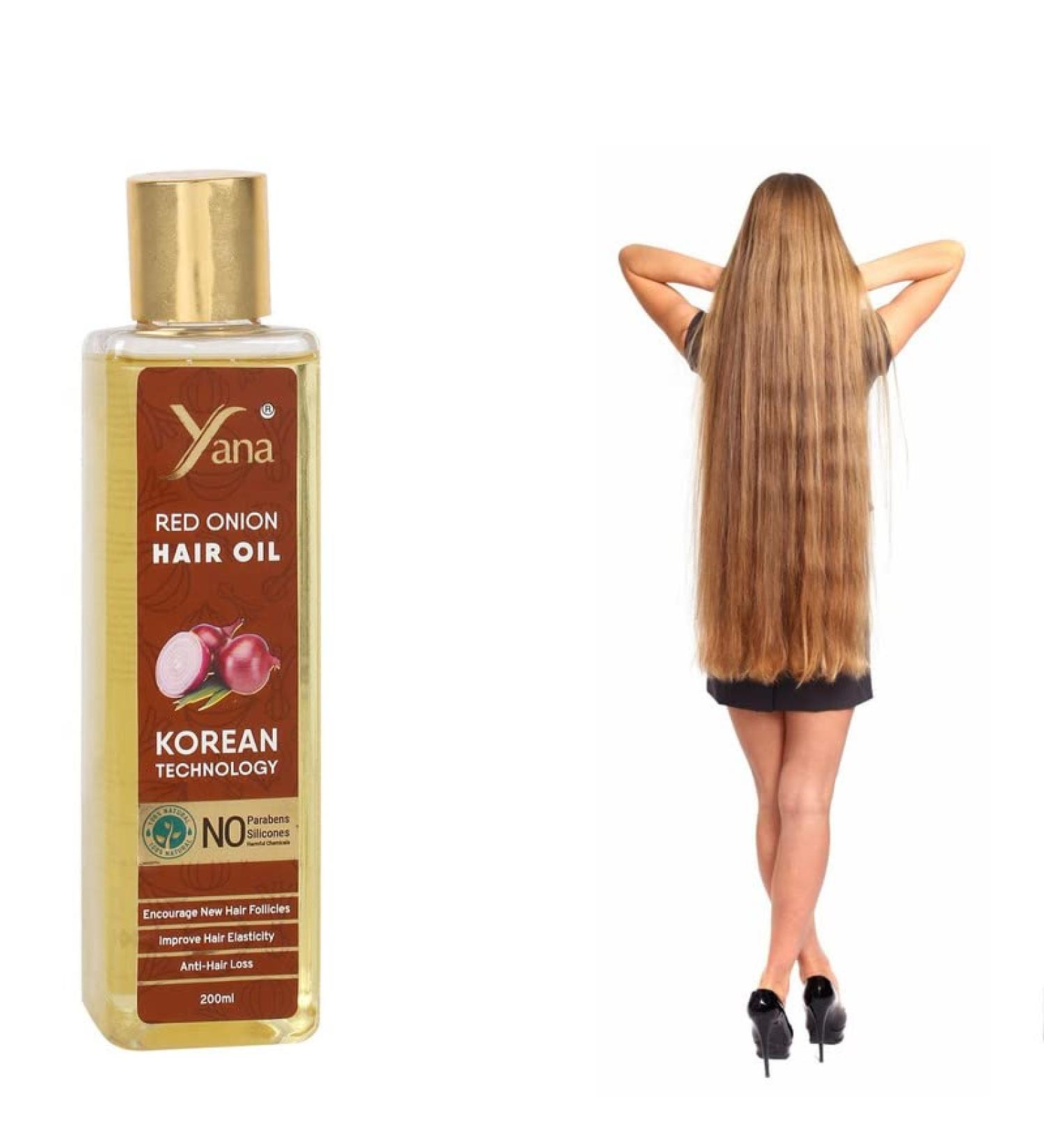 Red Onion Hair Oil For Hair longer By Korean Technology - Buy Online on GoSupps.com