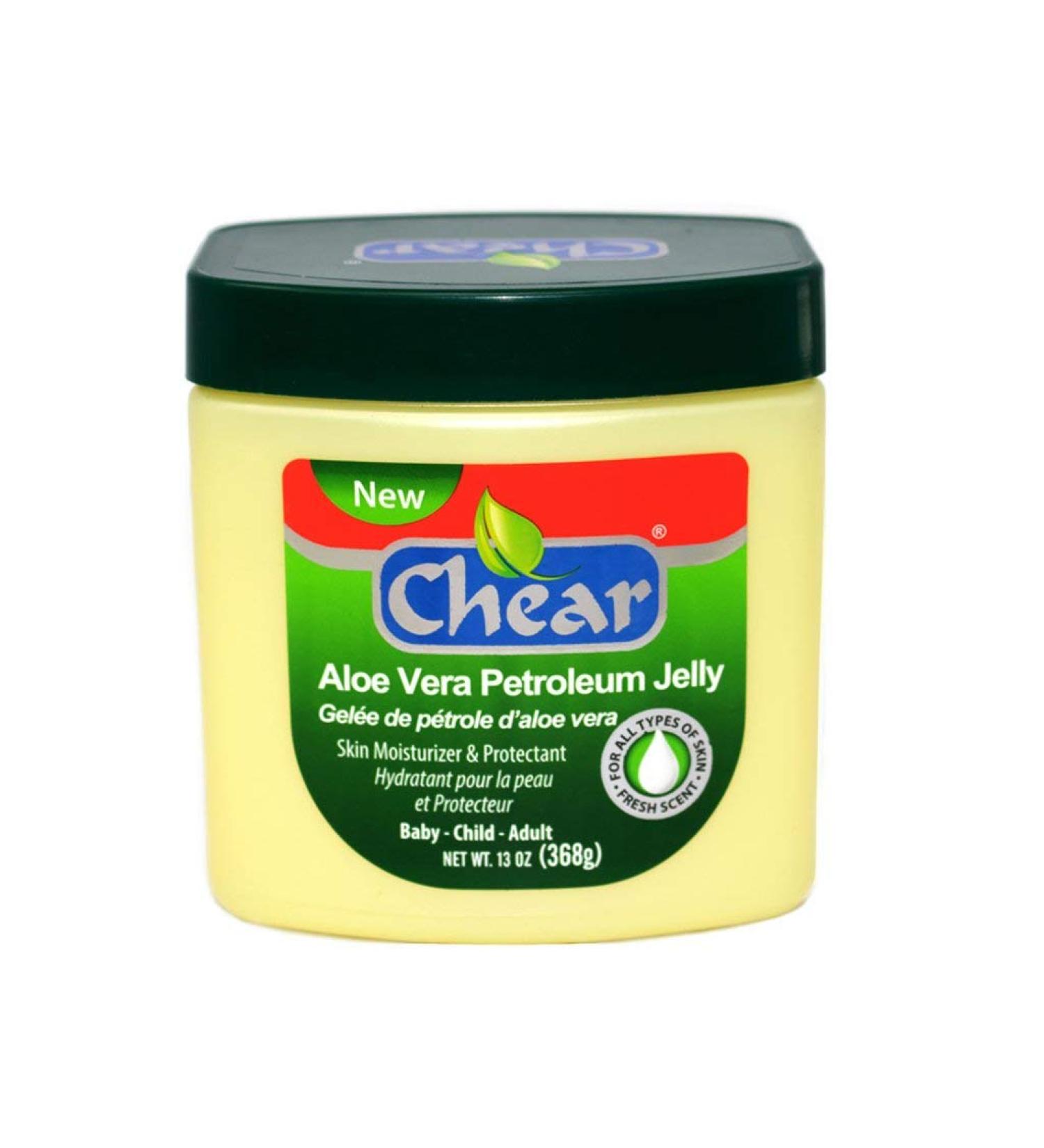 Chear Aloe Vera Petroleum Jelly 368g - Large Family Size - Multi Purpose for baby child & adult