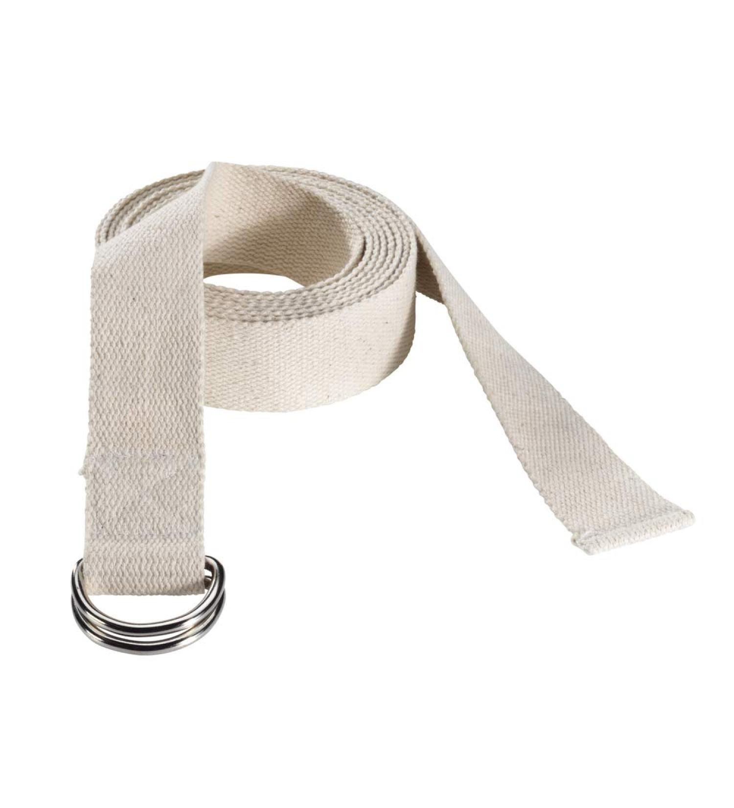 TrendySport Yoga strap extra long - 3.0 meters beige