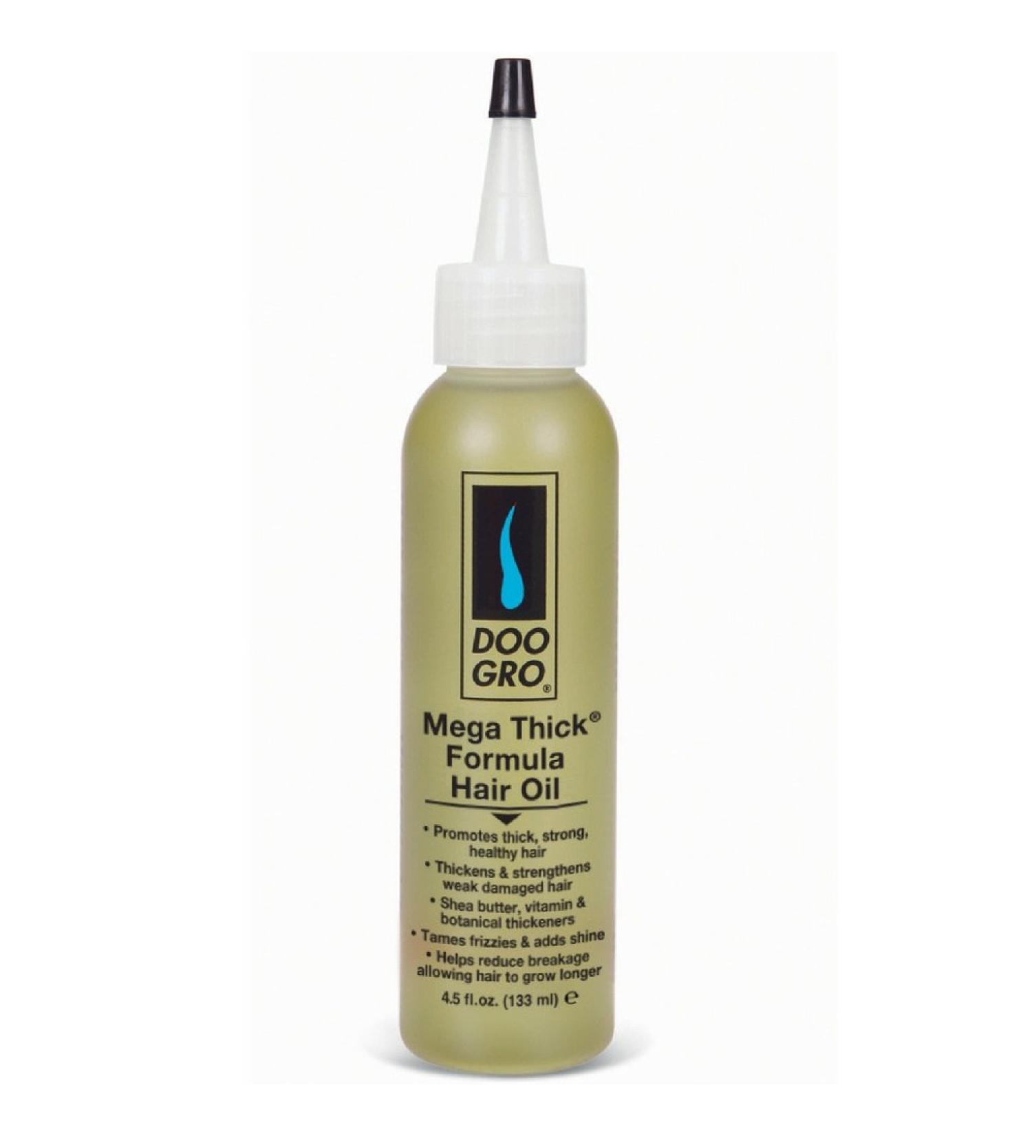 DOO GRO Mega Thick Hair Oil, 4.5 oz (Pack of 2)