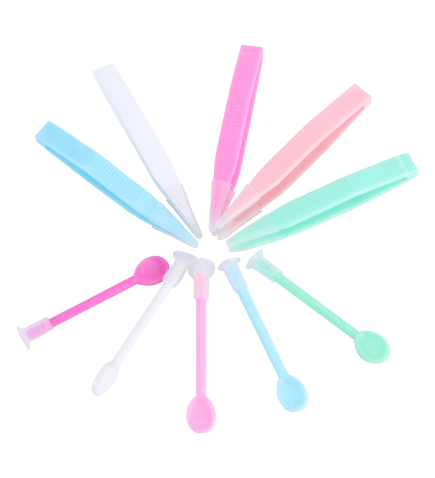 FOMIYES 10 Sets Lenses Tweezers & Suction Lens Removers for Easy Handling | International Shipping Available - Buy Online on GoSupps.com