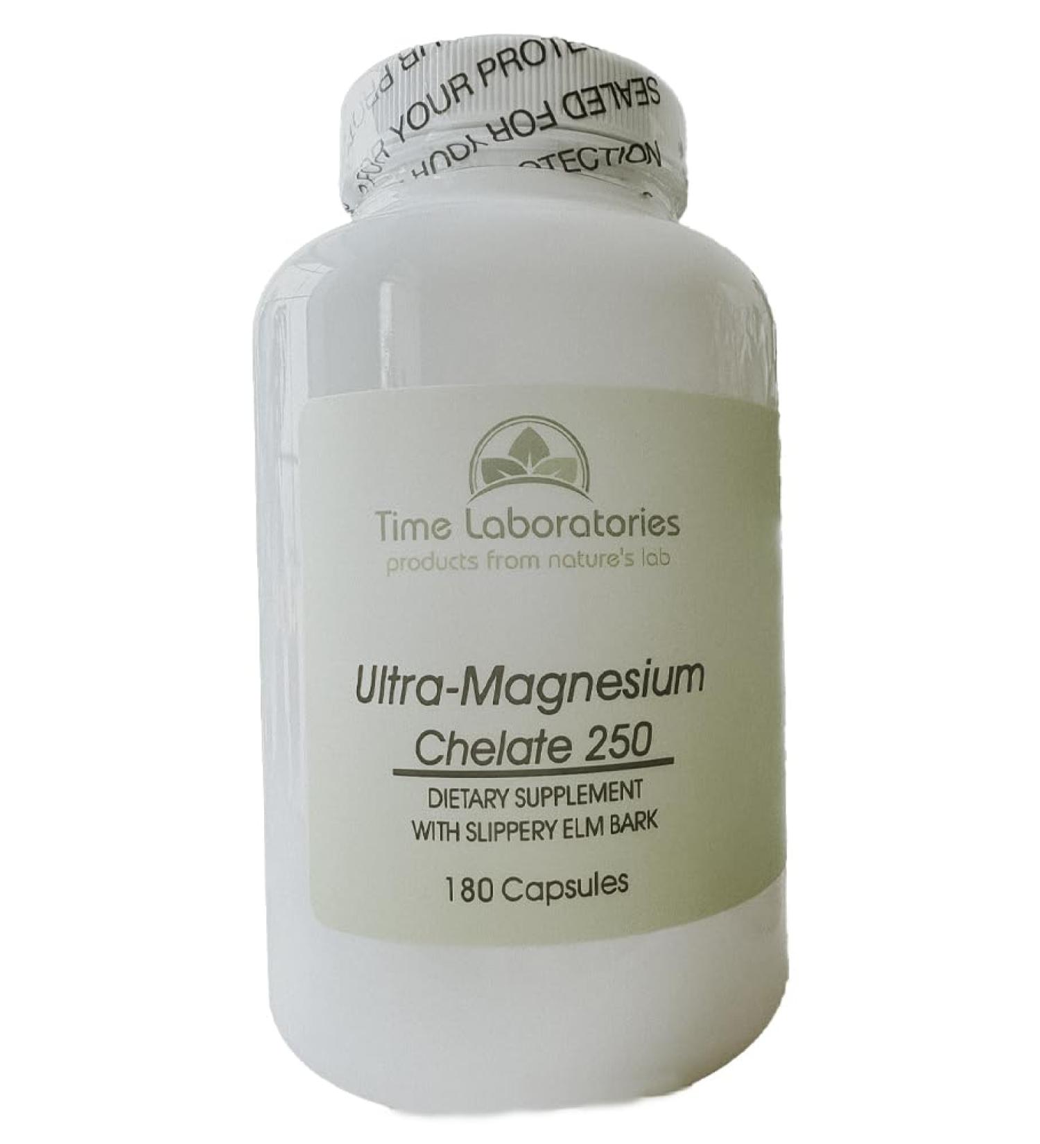 Ultra Mag Chelate 250 Capsules (180)