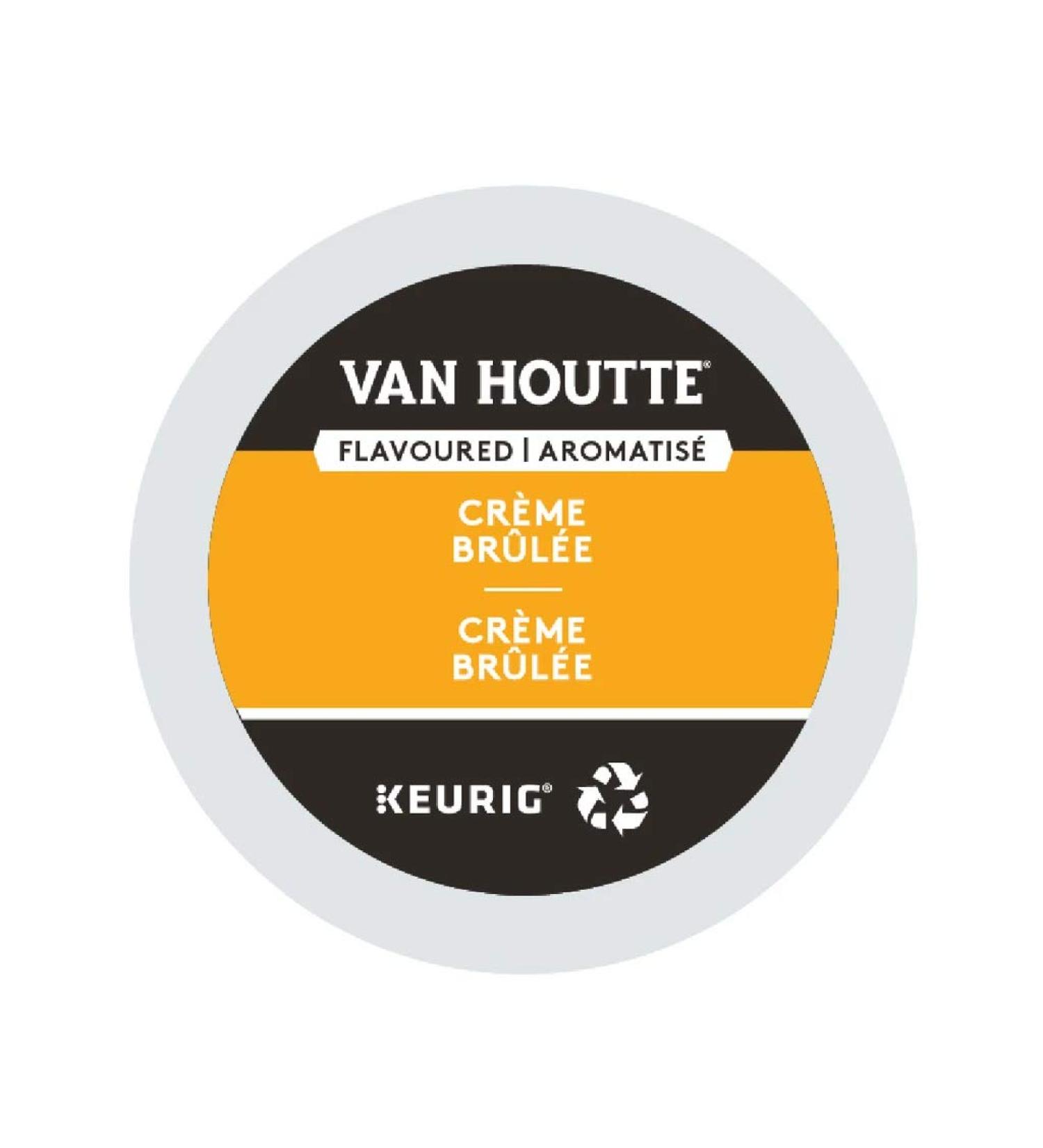 Van Houtte Original House Blend Dark Single Serve Keurig K-Cup Pods for Keurig Brewers Creme Brulee K-Cup Pods - Buy Online on GoSupps.com