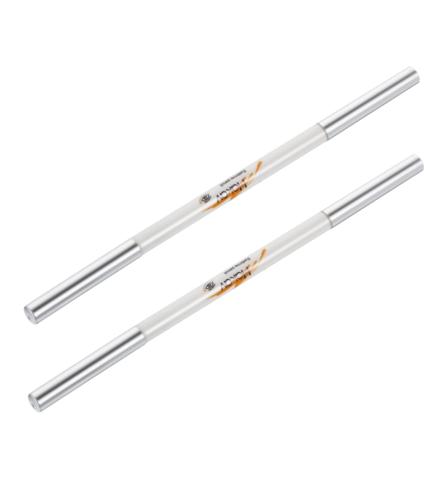 FOMIYES 2pcs Double-headed Waterproof Eyebrow Pencil Gray Eyebrow Pencil Cosmetic Tool Brush To Rotate Wild 1 count (Pack of 1) Assorted Color - Buy Online on GoSupps.com