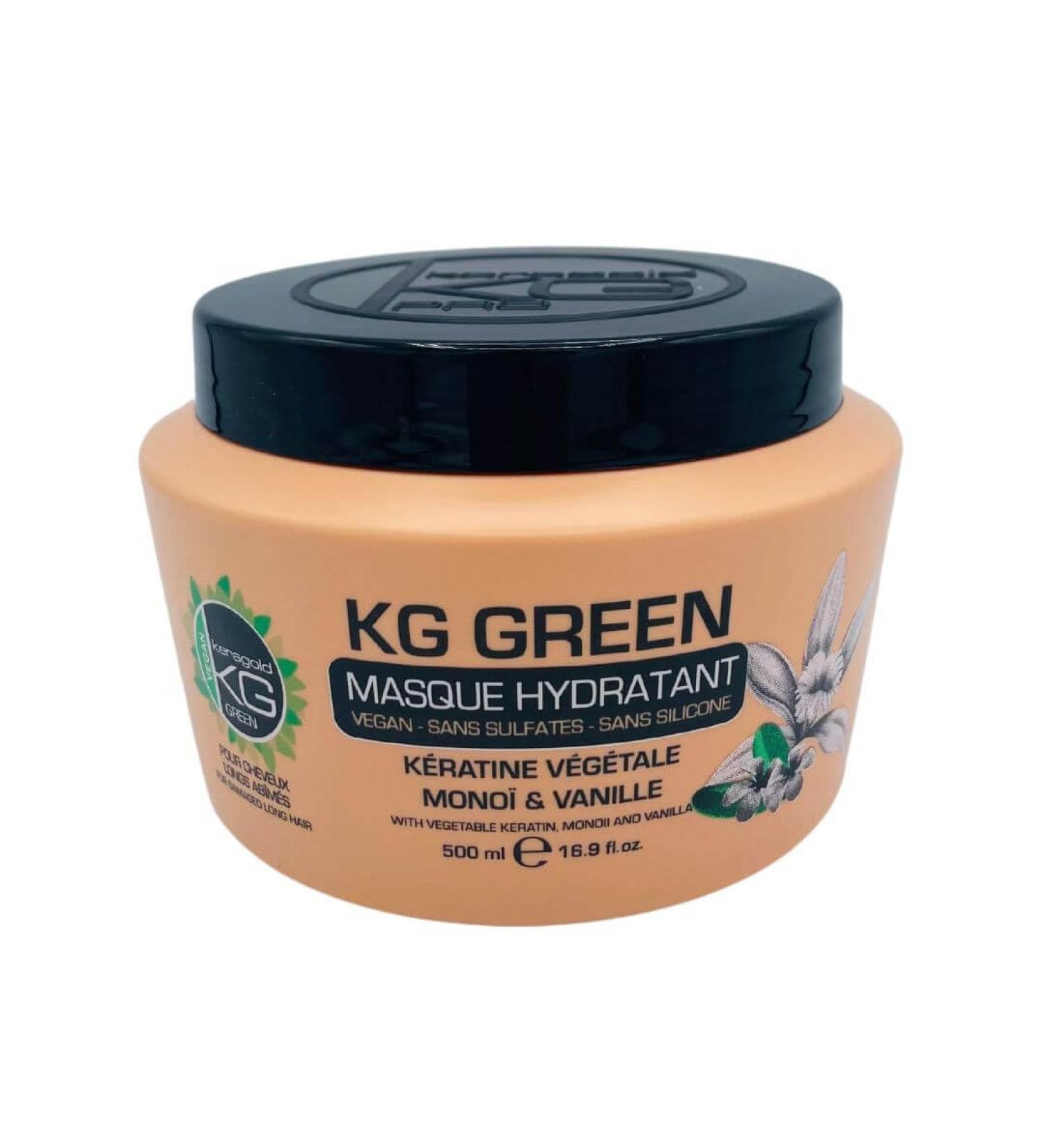 Moisturizing mask Keragold Green 500ml