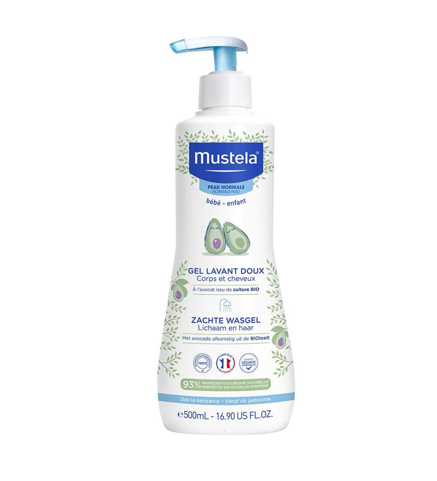 Mustela PN GEL LAVANT DOUX 500 ML/PN ZACHTE WASGEL 500 ML