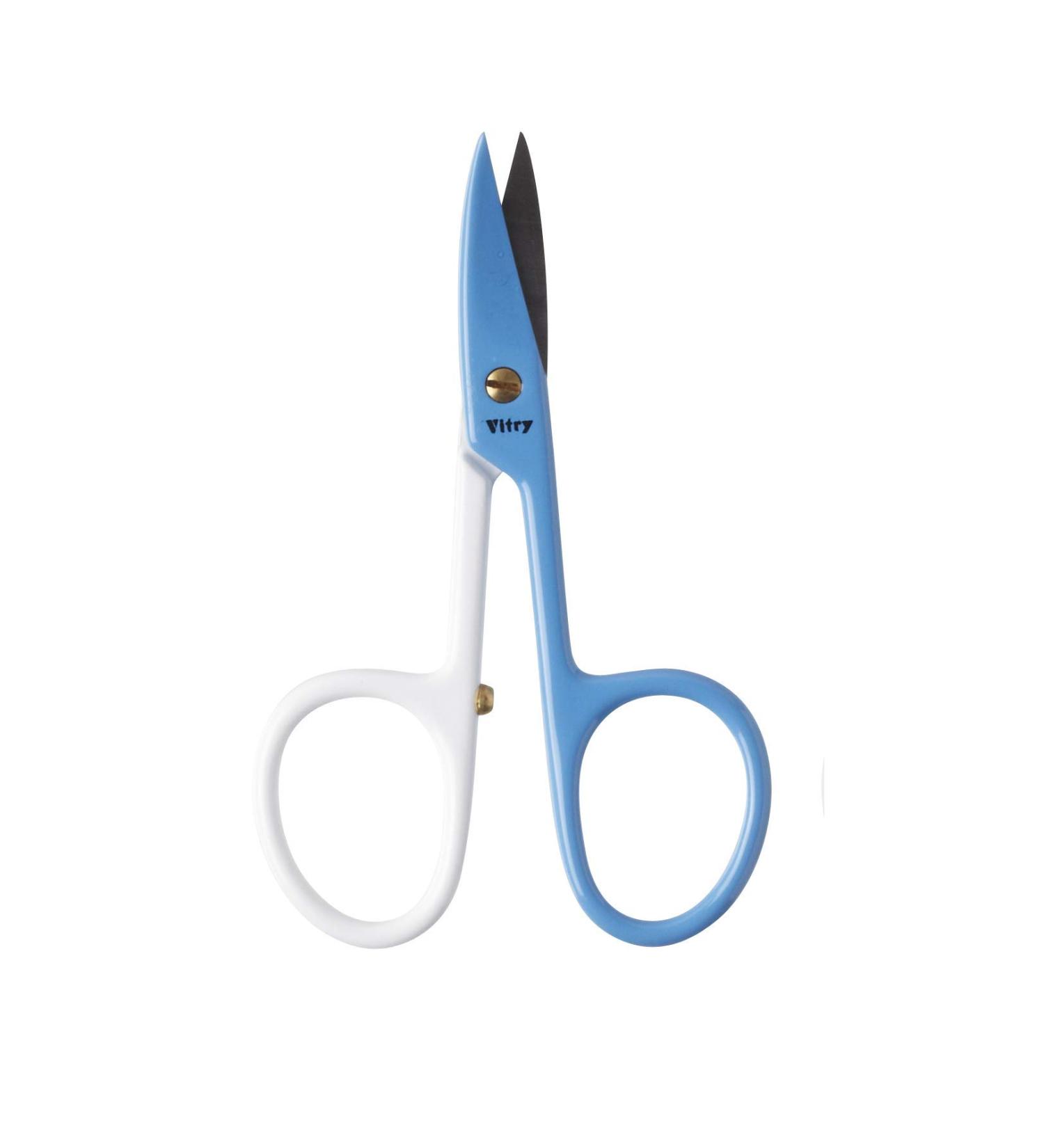 Vitry Stainless Steel Curved Blade Nail Scissors
