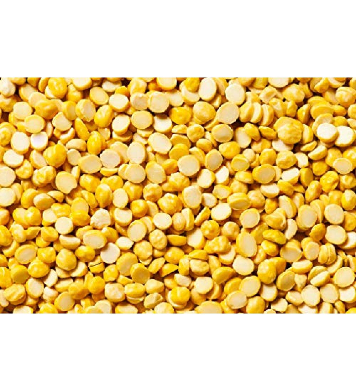 500g Organic Lentils Vegan & Gluten Free Legumes Split and Whole Daal Curry Gravy Dal Masoor Moong Bengal Gram (Split Chickpea Chana Daal) - Buy Online on GoSupps.com