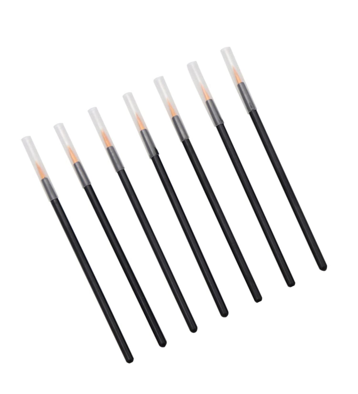 Housoutil 50pcs Disposable Eyeliner Brush Women Eyeliner Brush Eye Makeup Tool Miss With Hat Fake Eyelashes - Buy Online on GoSupps.com