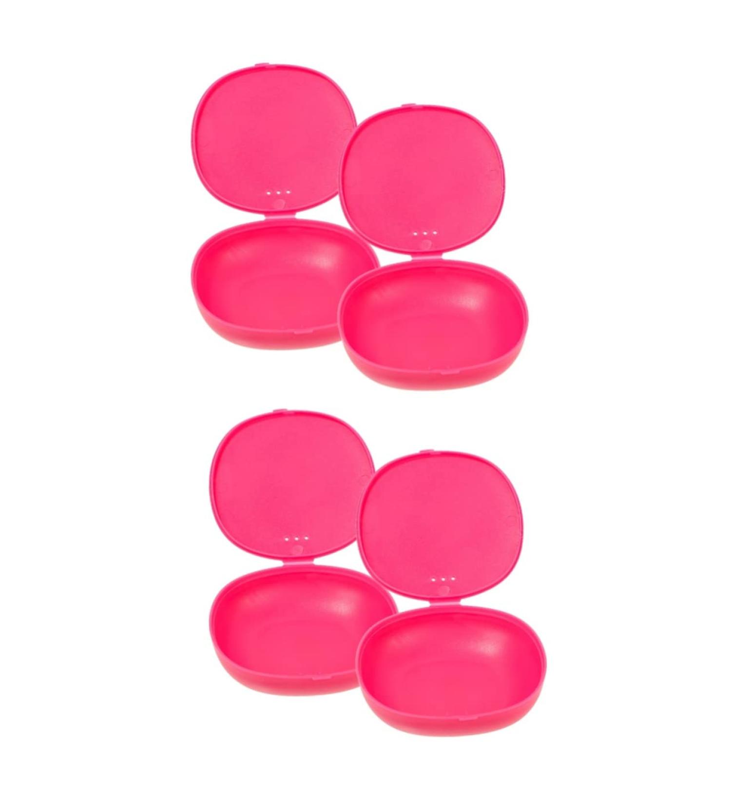 Gleavi 4-Piece Silicone Storage Box Set - Travel Cup Holder Schnuller & Menstruation Case - Perfect for Period Disc & Female Essentials - Buy Online on GoSupps.com