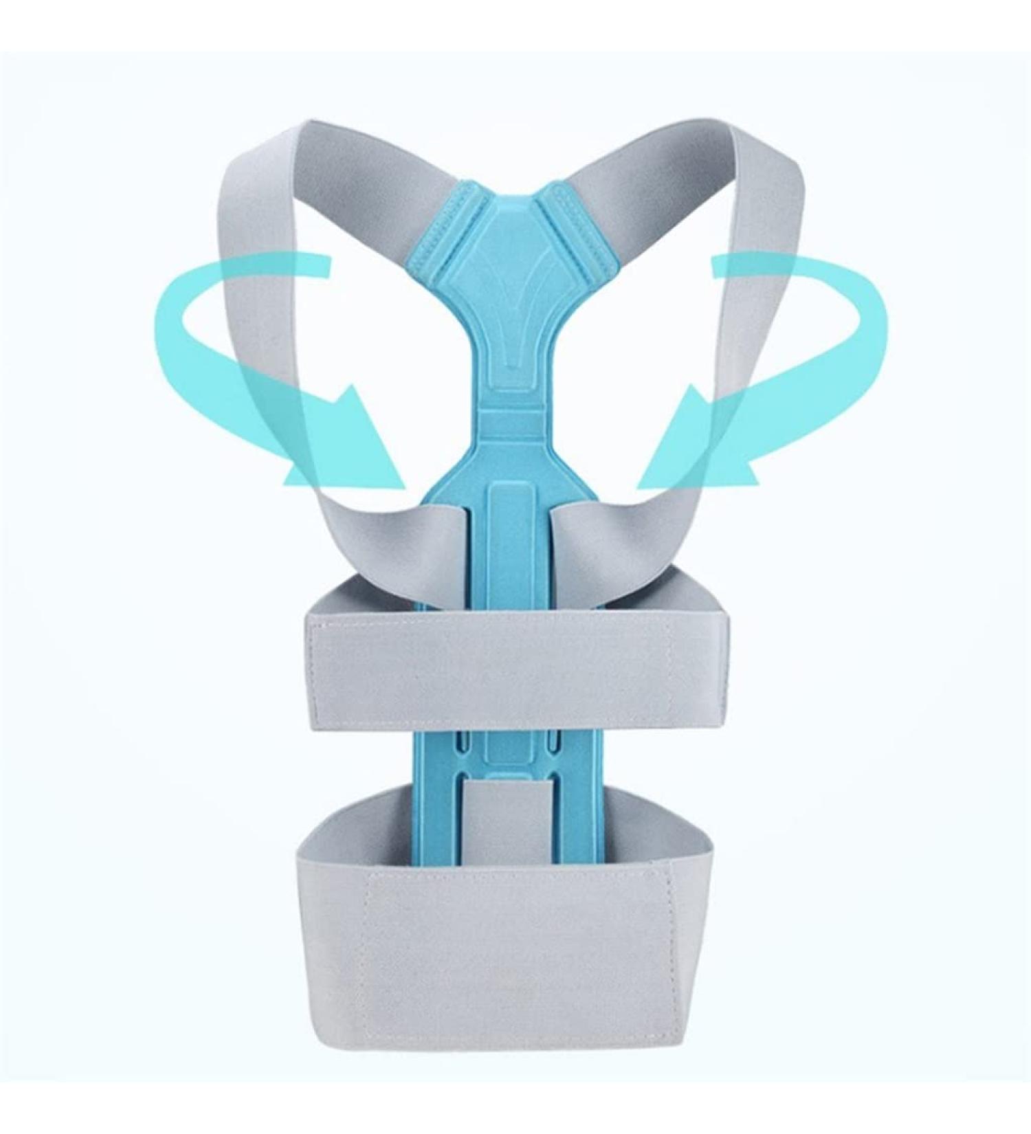 Invisible Chest Orthopedic Device Back Brace Supports Waist Belt Spine Support Men Women Breathable Corset (Color : Silver Size : M Code) - Buy Online on GoSupps.com