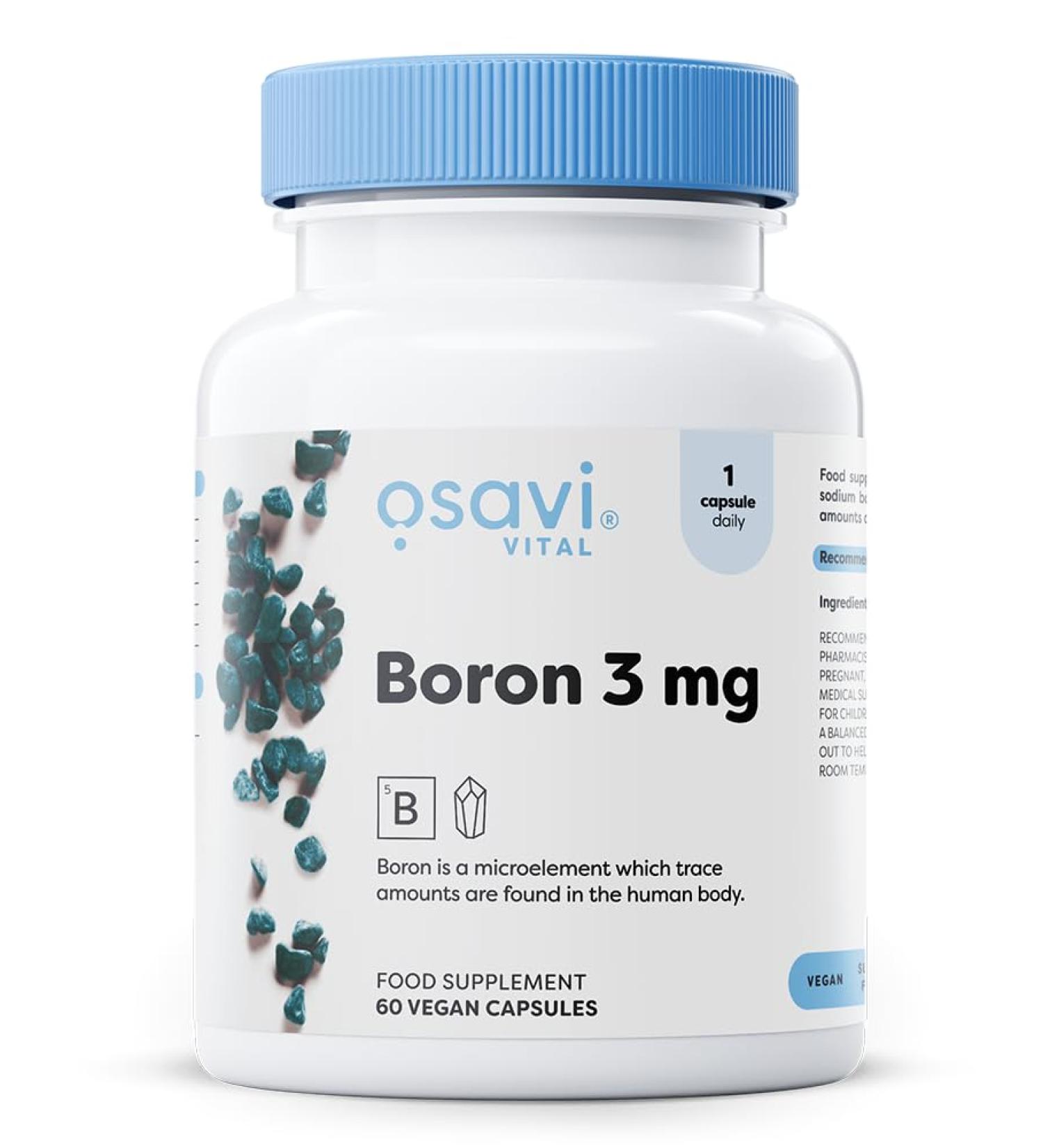 OSAVI Osavi Boron 3mg - 60 vegan caps