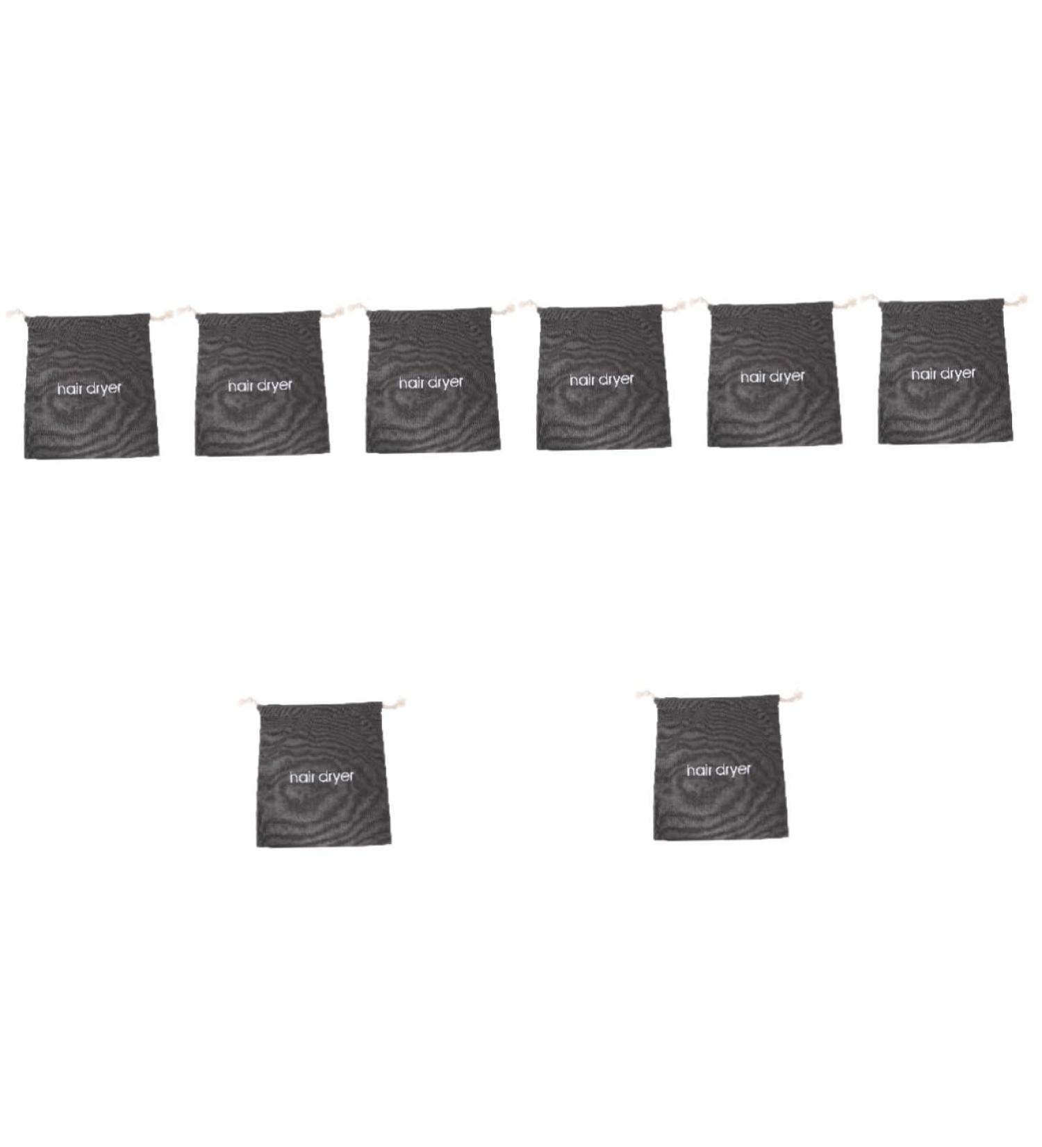 MUSISALY 8 Pcs Hair Dryer Storage Bag Make up Organizer Bag Hairdryer Storage Pouch Cloth Storage Bag Canvas - Buy Online on GoSupps.com