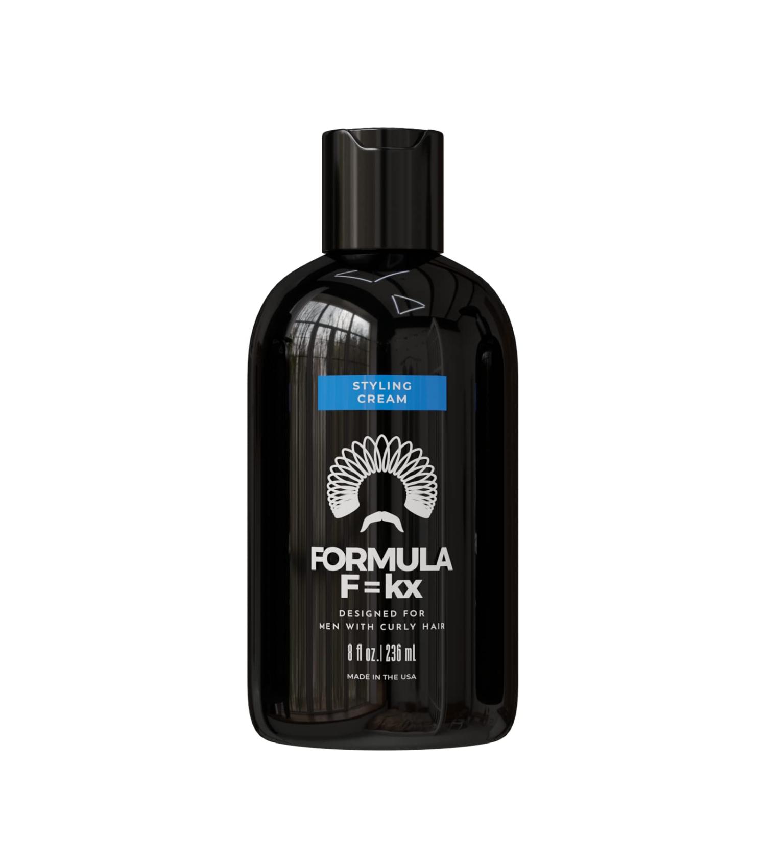 Formula F kx Curl Styling Cream for Men | 8 oz | Alcohol-Free Moisturizing & Non-Flaking | Ideal for Curly to Coily Hair (Type 2a-3c) | Ocean Scent | International Shipping - Buy Online on GoSupps.com