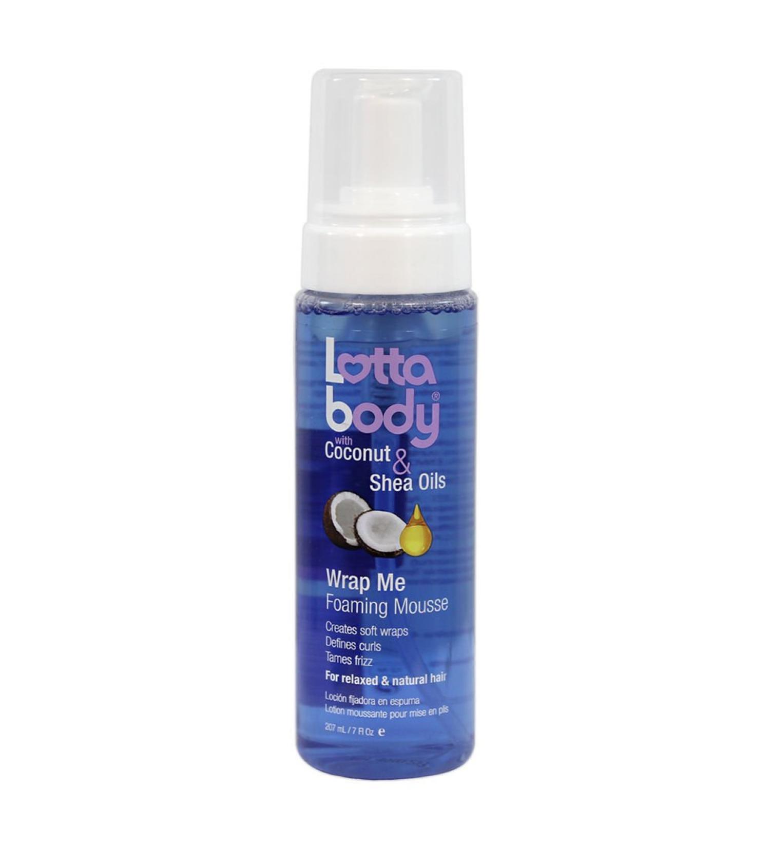 Lottabody Wrap Me Foaming Mousse with Coconut & Shea Oil 7 fl. oz. by Lottabody