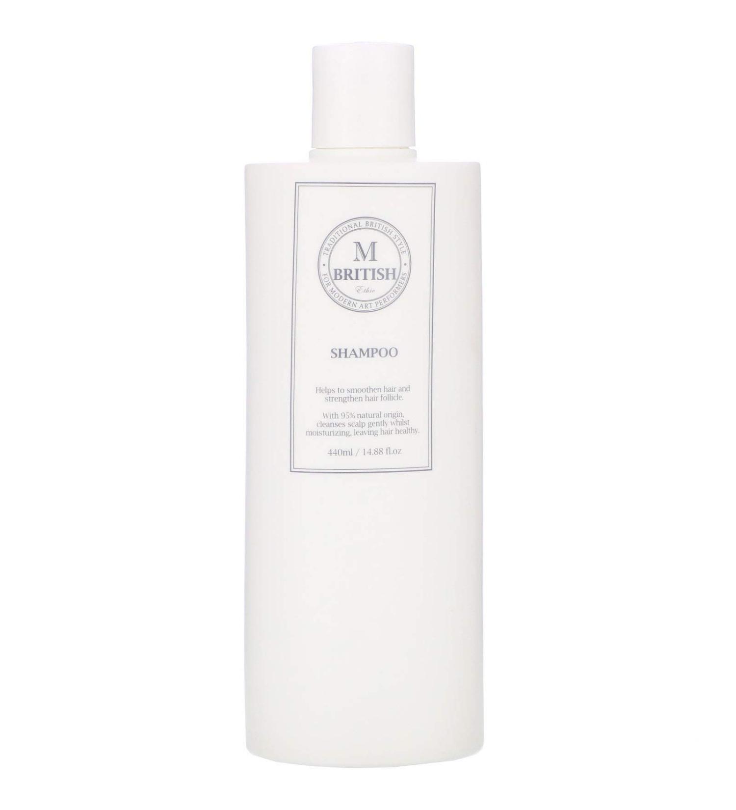 Buy British M Ethic Shampoo 14.88 oz | Nourishing Hair Care for All Hair Types - Buy Online on GoSupps.com