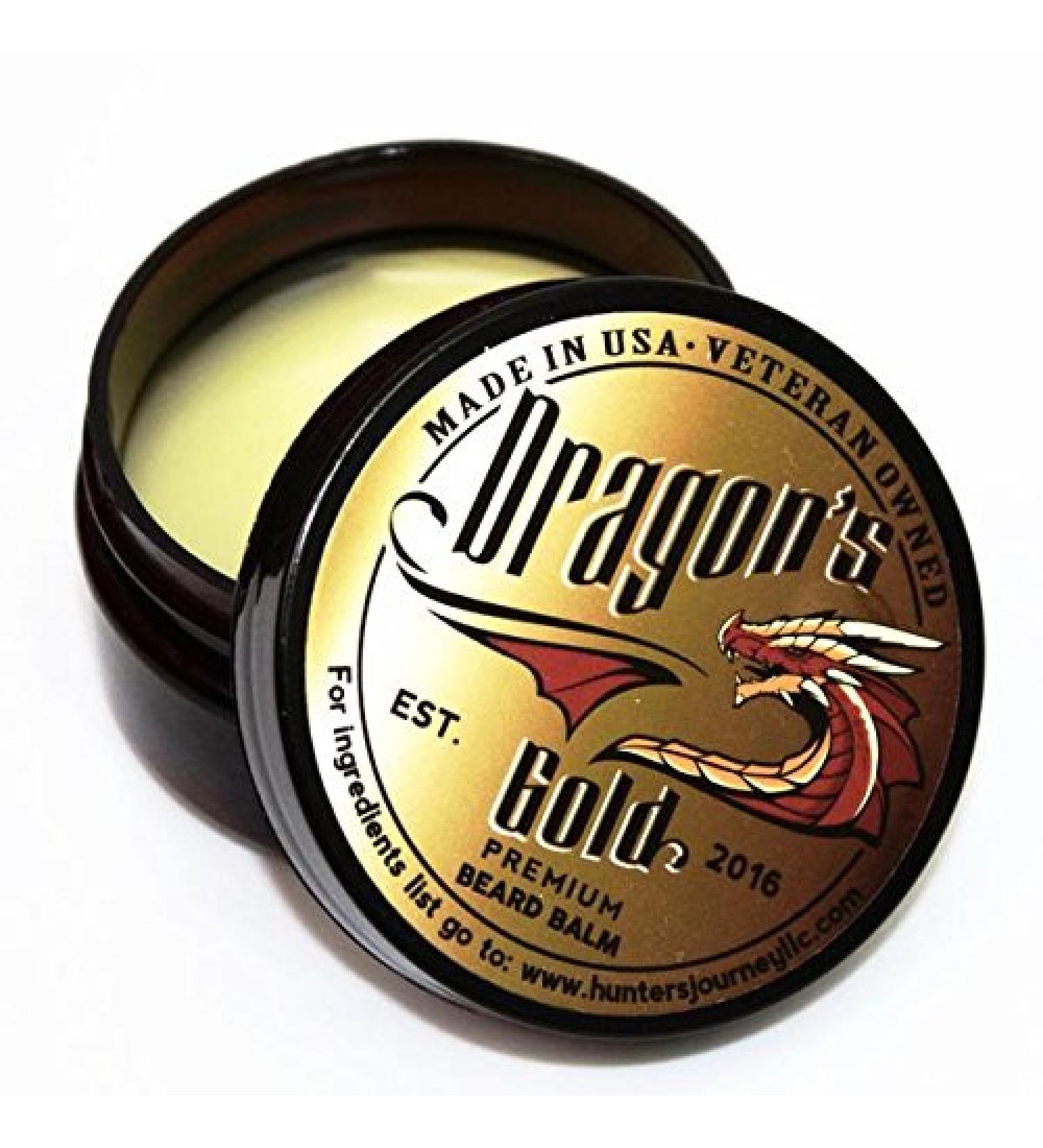Dragon's Gold Premium Beard Balm | Ultimate Hydration & Grooming for Men - Buy Online on GoSupps.com
