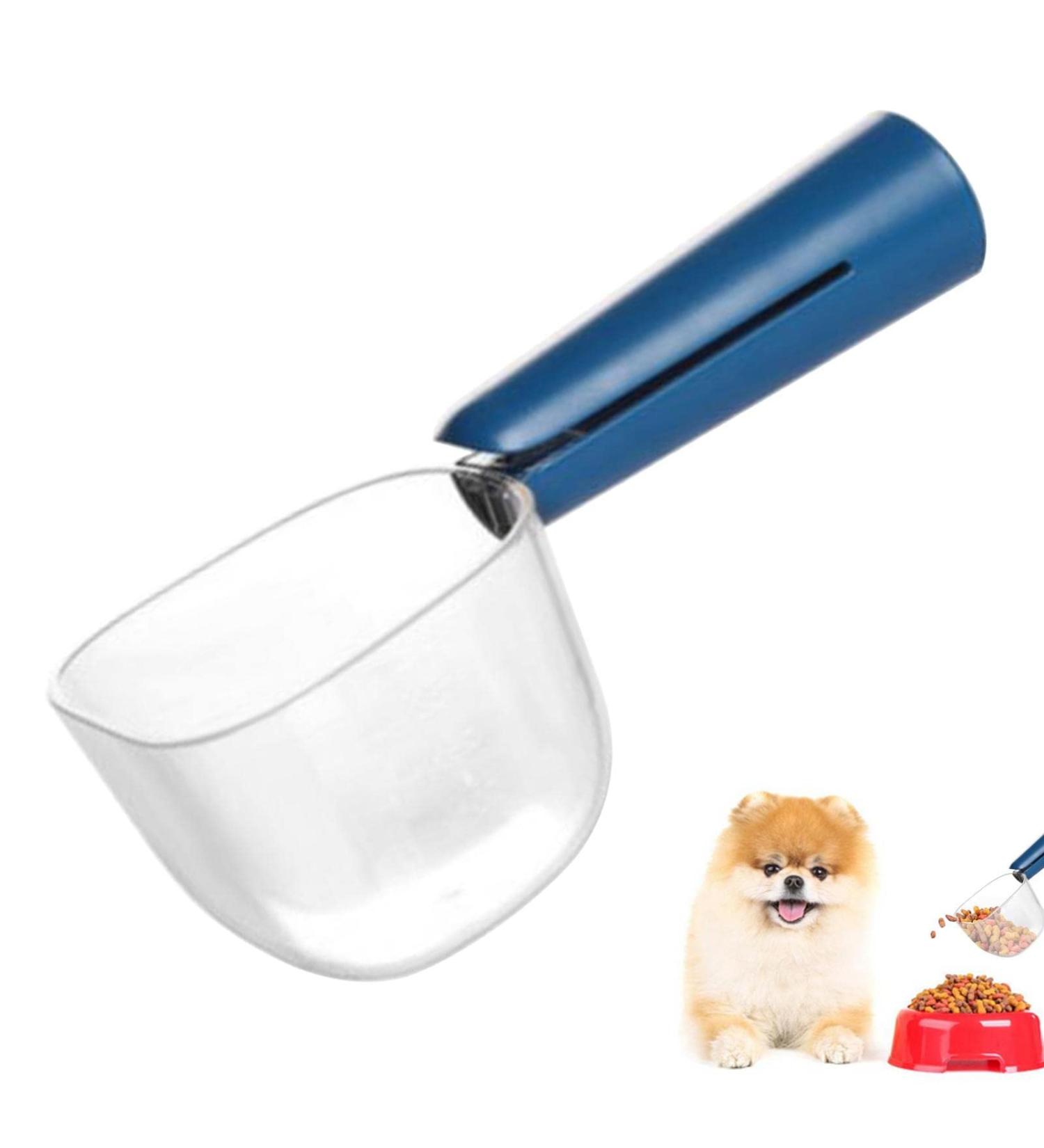 FASSME Dog Food Scoop | Transparent Kitten Measuring Cups - Practical Dry Food Scoops for Dogs and Cats Small Pet Feeding Supplies - Buy Online on GoSupps.com