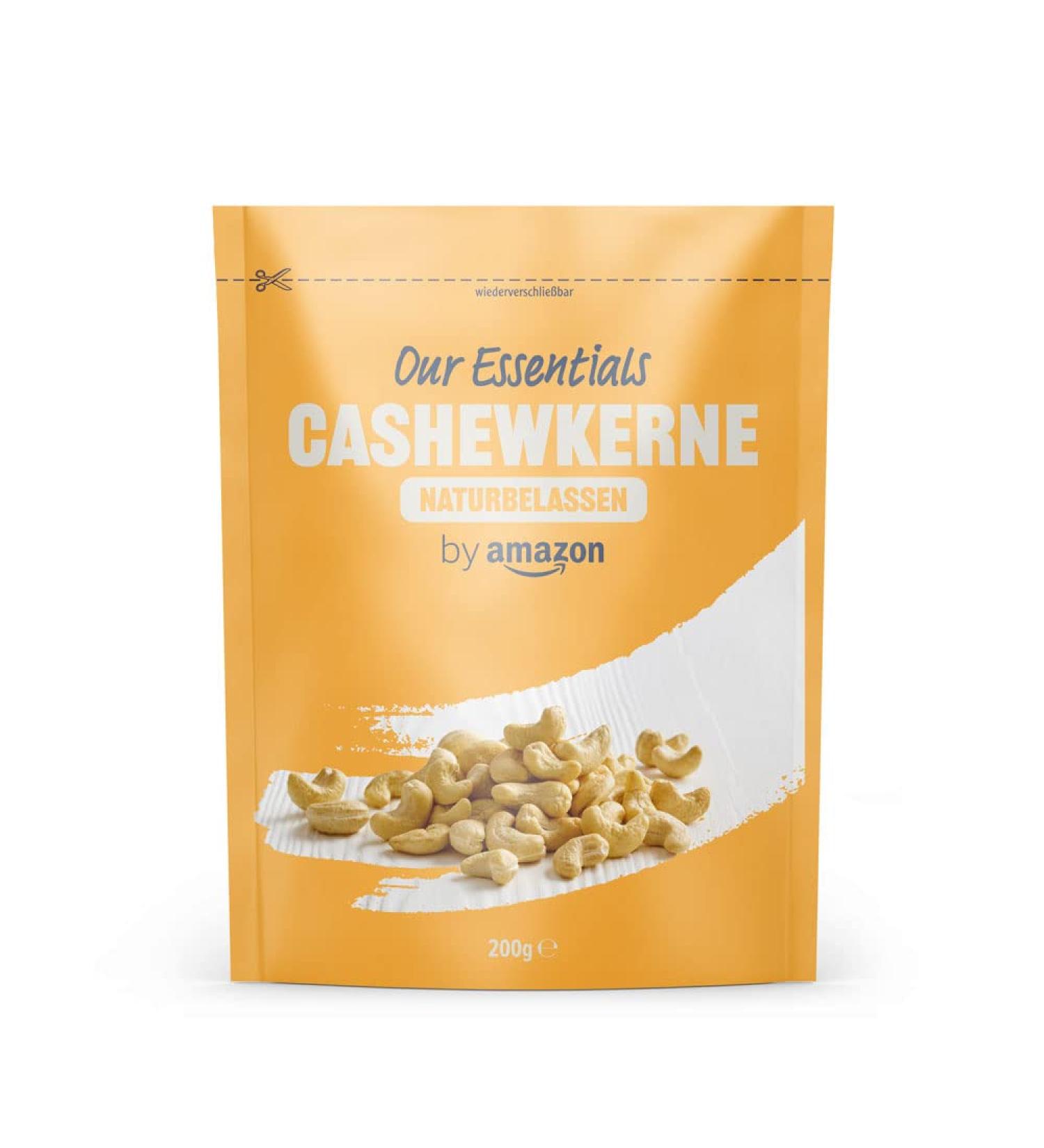 Buy Amazon Cashew Nuts Natural 200g - Premium Quality Organic Snack for Healthy Lifestyle - Buy Online on GoSupps.com