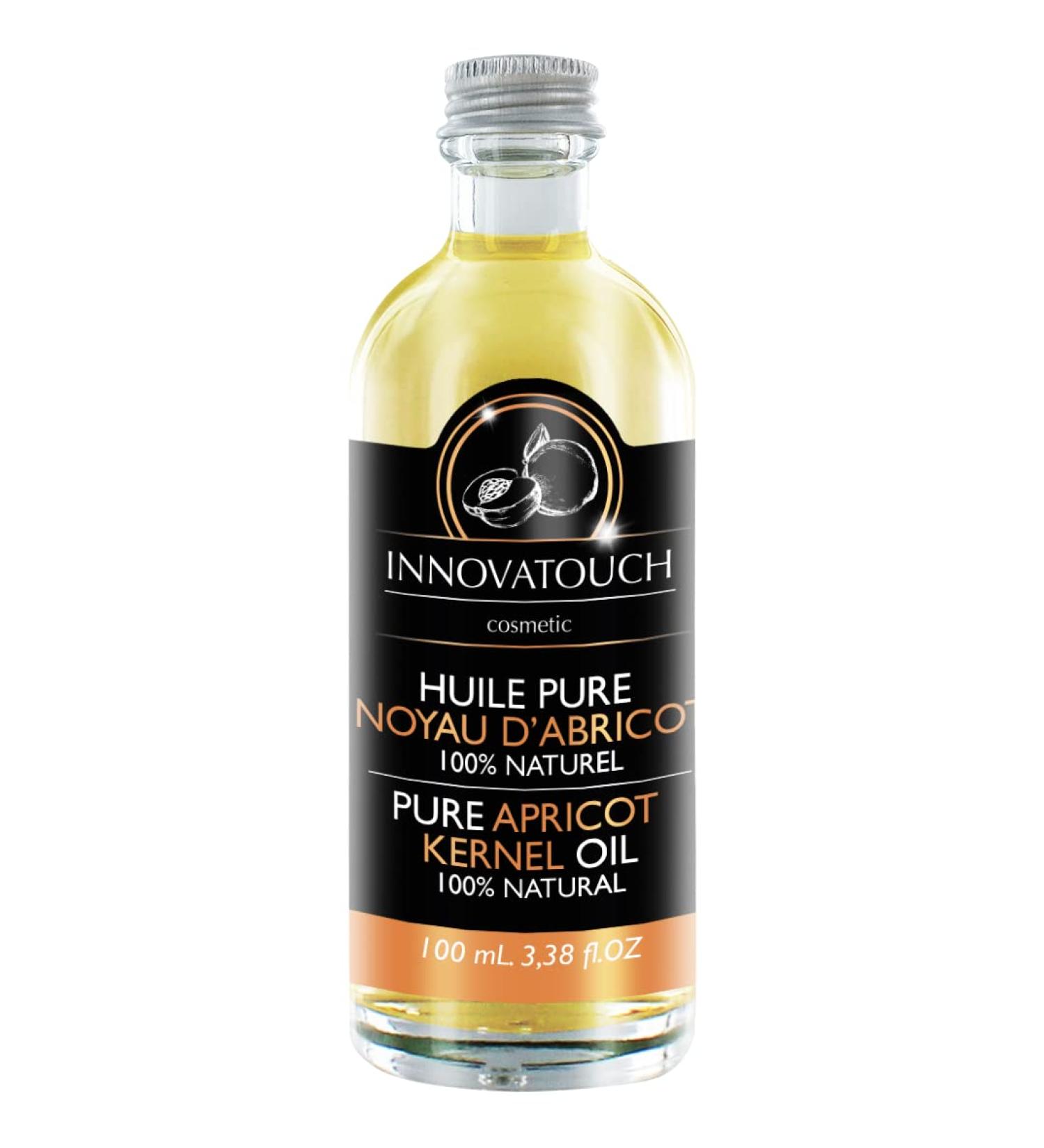 Innovatouch Innovatouch Pure Apricot Oil 100 ml - Softens and regenerates the skin - Promotes a radiant complexion & a healthy glow