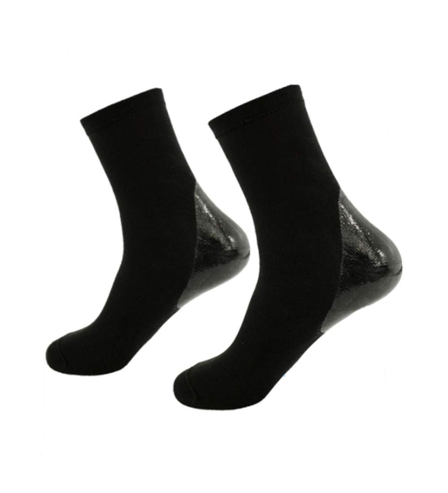 Solelution Socks with Silicone Heel Protection | Optimal Cushioning & Relief for Heel & Achilles Tendon | 2-Pack - Buy Online on GoSupps.com