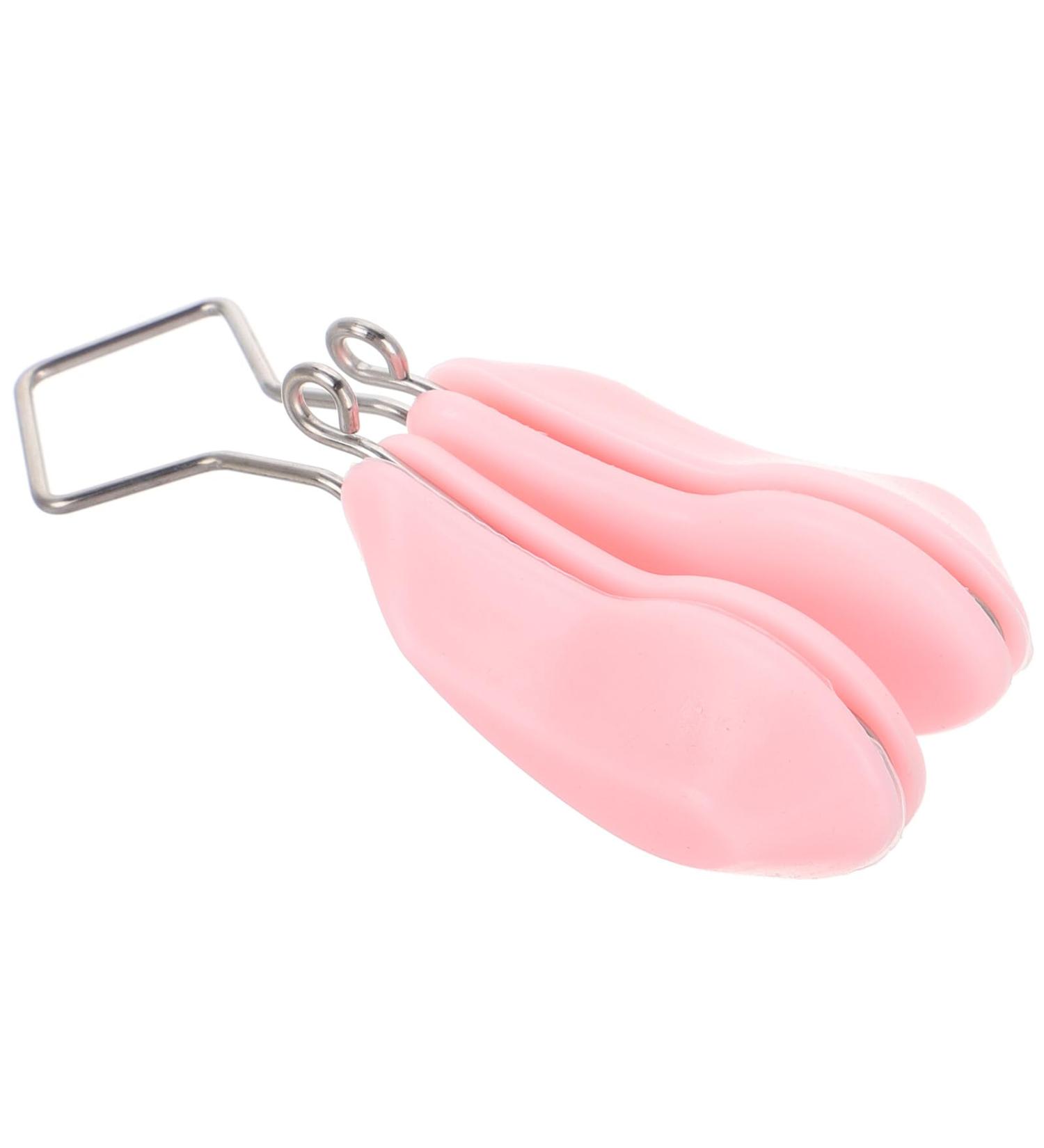 FRCOLOR Pince Nez en Silicone Rose Rehausseur de Nez Ajustable pour Femmes et Hommes Clip Amincissant Plus Fin Outil Portable d Embellissement au Profil quilibr  - Buy Online on GoSupps.com