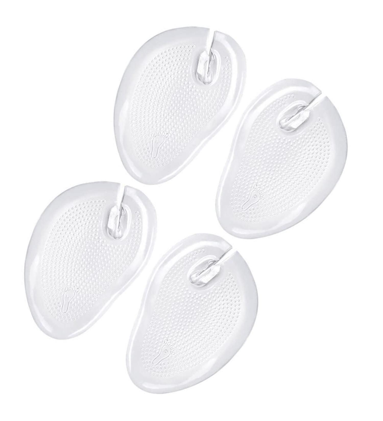 Buy Healvian 4pcs Silicone Metatarsal Cushion Toe Protectors for Sandals - Shockproof Forefoot Foot Pads - International Shipping Available - Buy Online on GoSupps.com