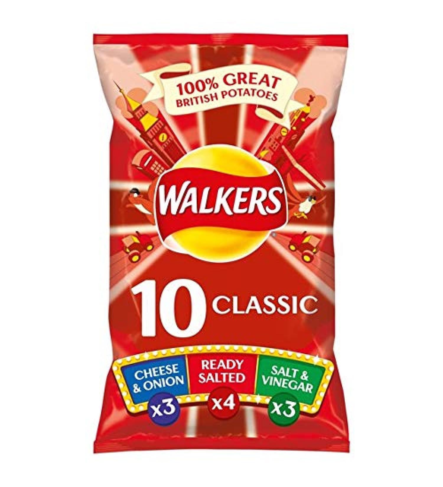 Walker's Walker's Variety Chips Pack 25G x 12 per Pack
