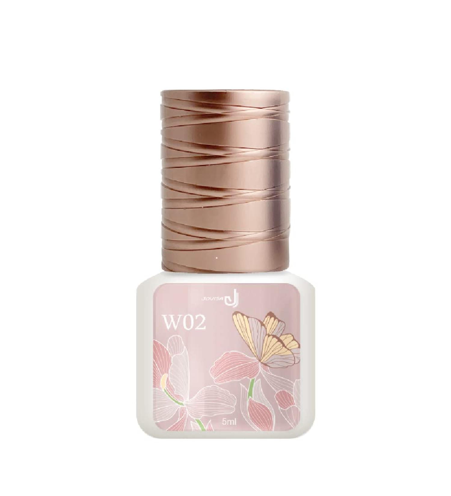 JOVISA W02 Eyelash Extension Glue - Fast 1s Drying 6-8 Weeks Retention Professional Use 5ml - Buy Online on GoSupps.com