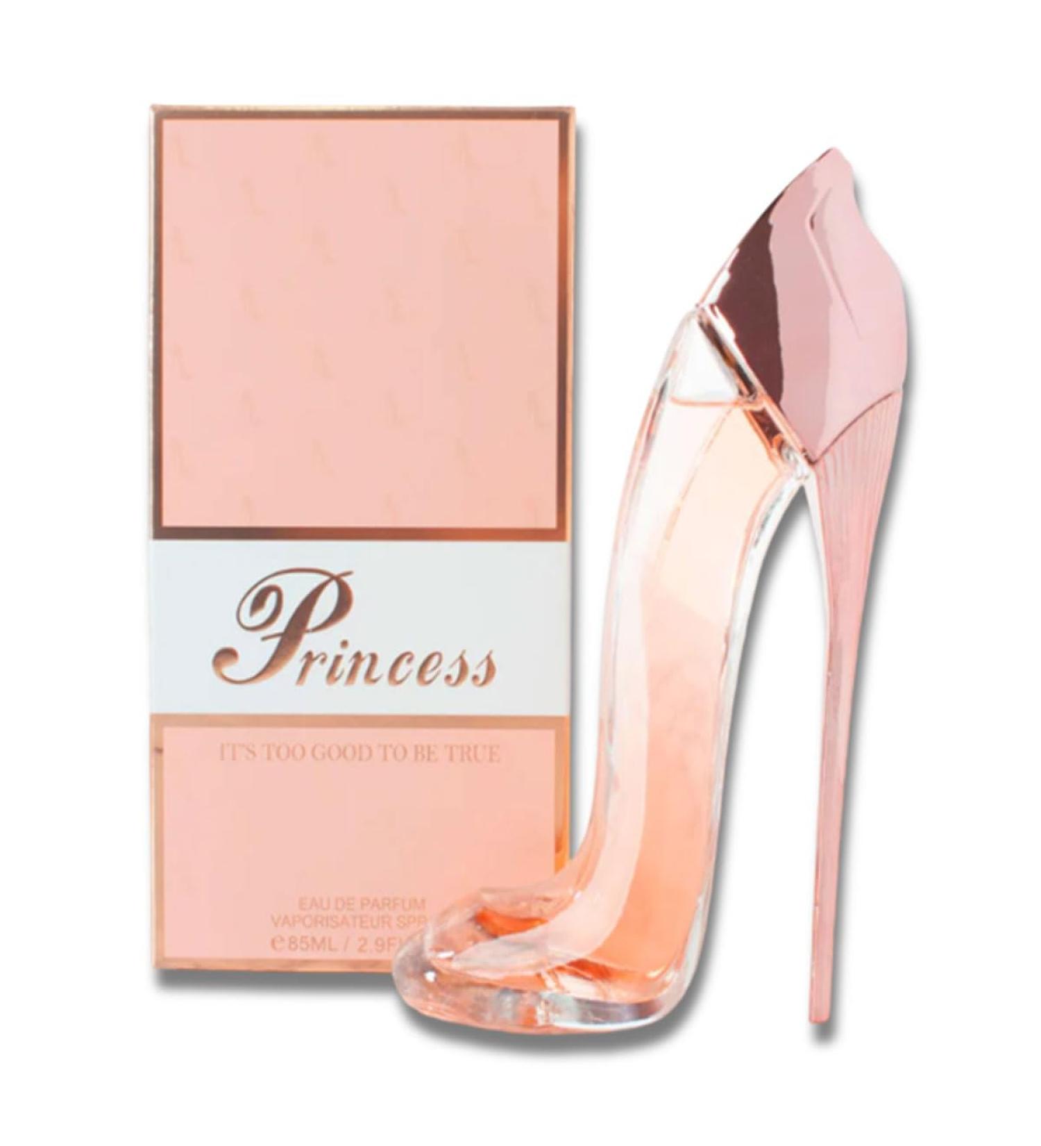 Princess High Heels Pink Women Perfume 85ml Eau De Parfum Vaporisateur Spray Vanilla Bergamot Essential Oil From France - Buy Online on GoSupps.com
