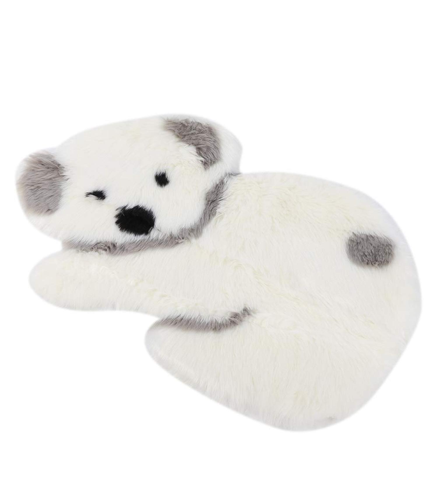 Pet Bed Soft Plush Comfortable 33.9x23.6x1.2in Pet Mattress for Puppy Cats for Four Seasons(Koala Dark Gray) - Buy Online on GoSupps.com